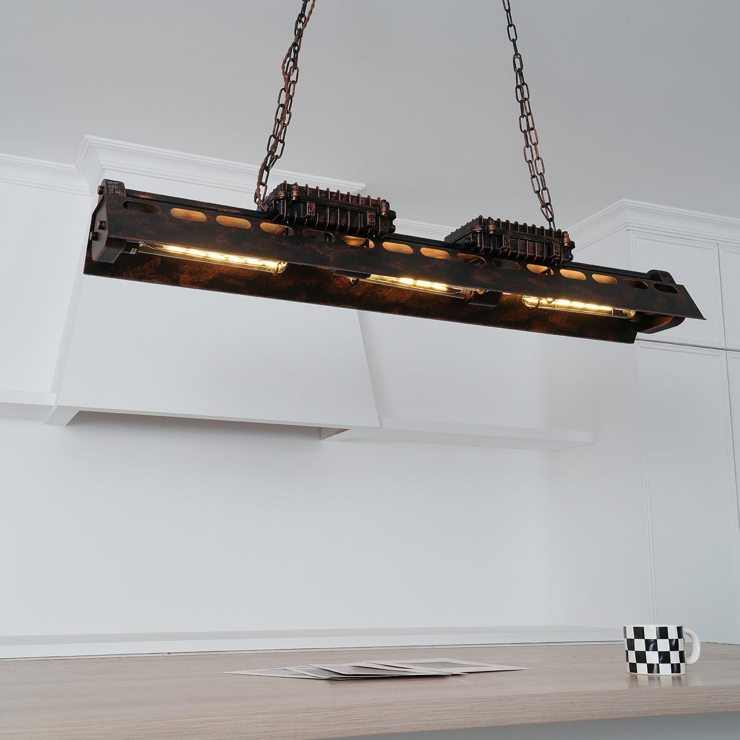 Industrial Steampunk Chandelier - YIOSI