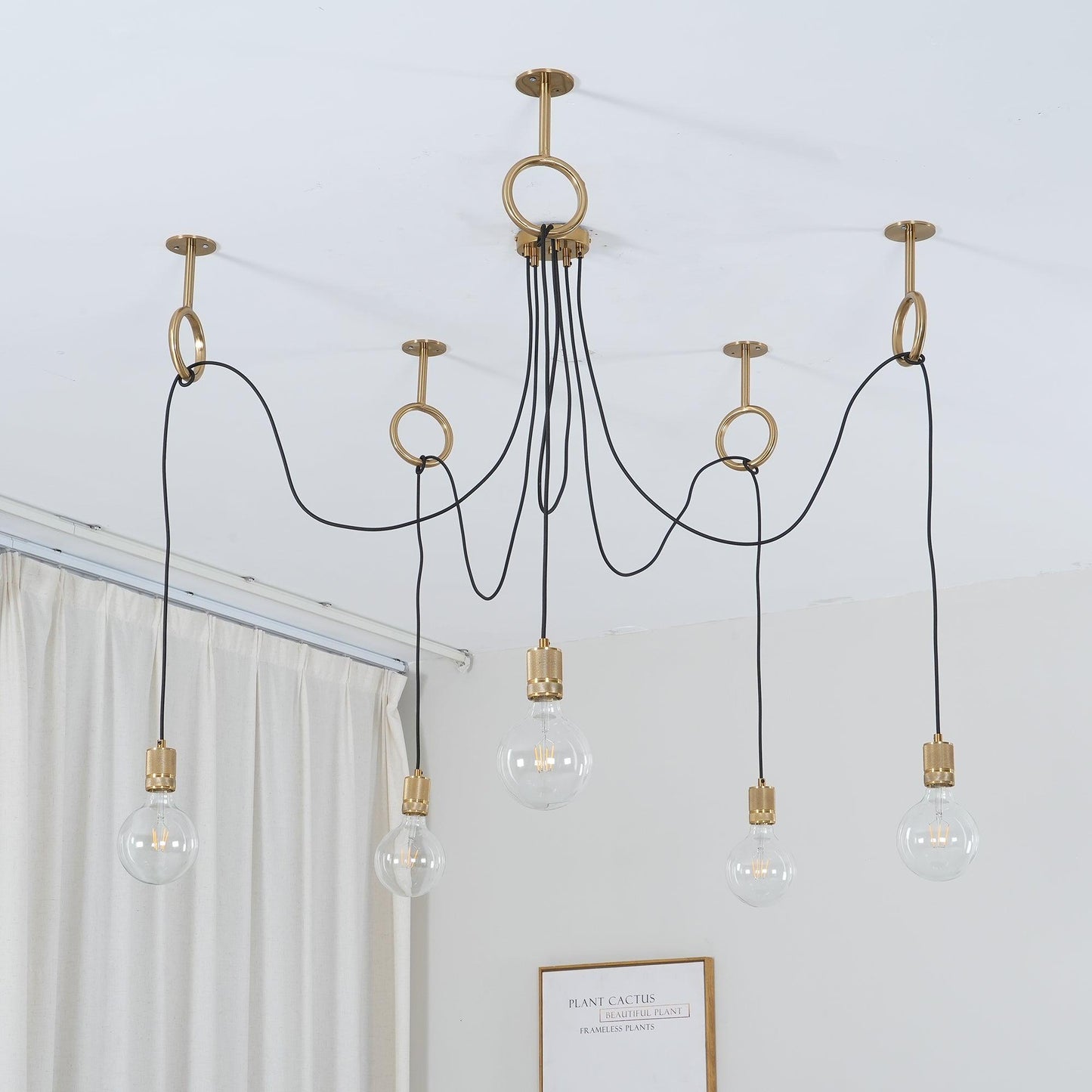 Industrial Spider Chandelier - YIOSI