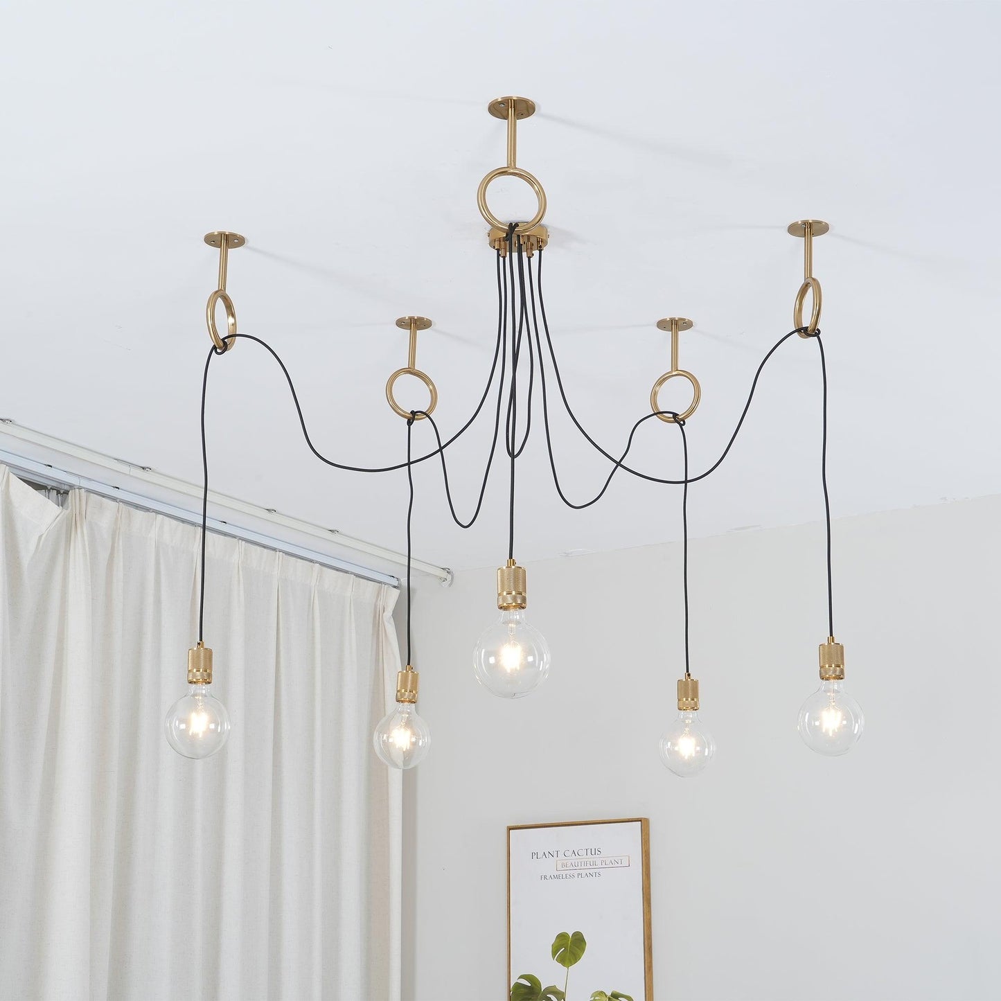 Industrial Spider Chandelier - YIOSI