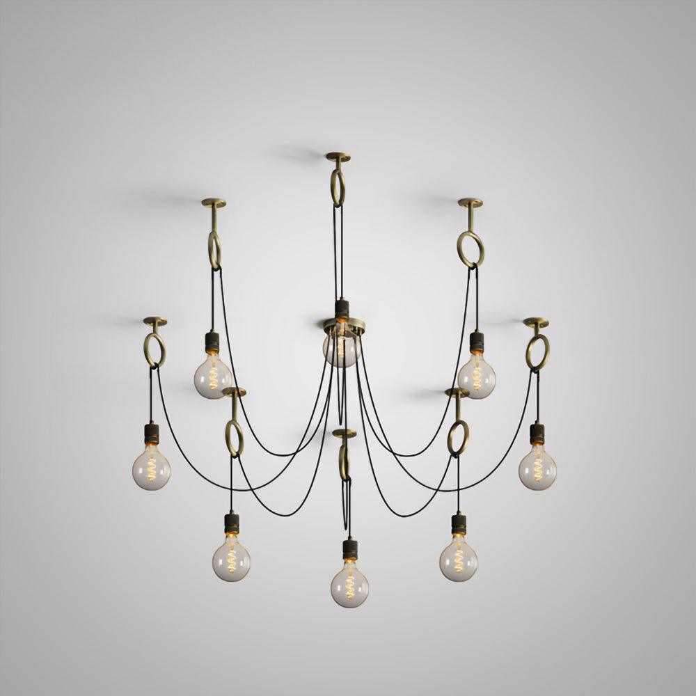 Industrial Spider Chandelier - YIOSI
