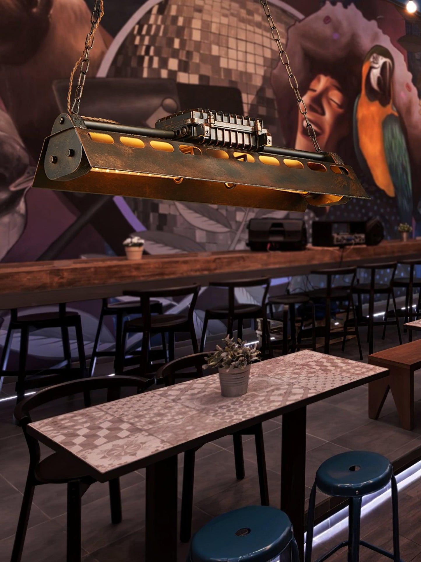 Industrial Steampunk Chandelier - YIOSI