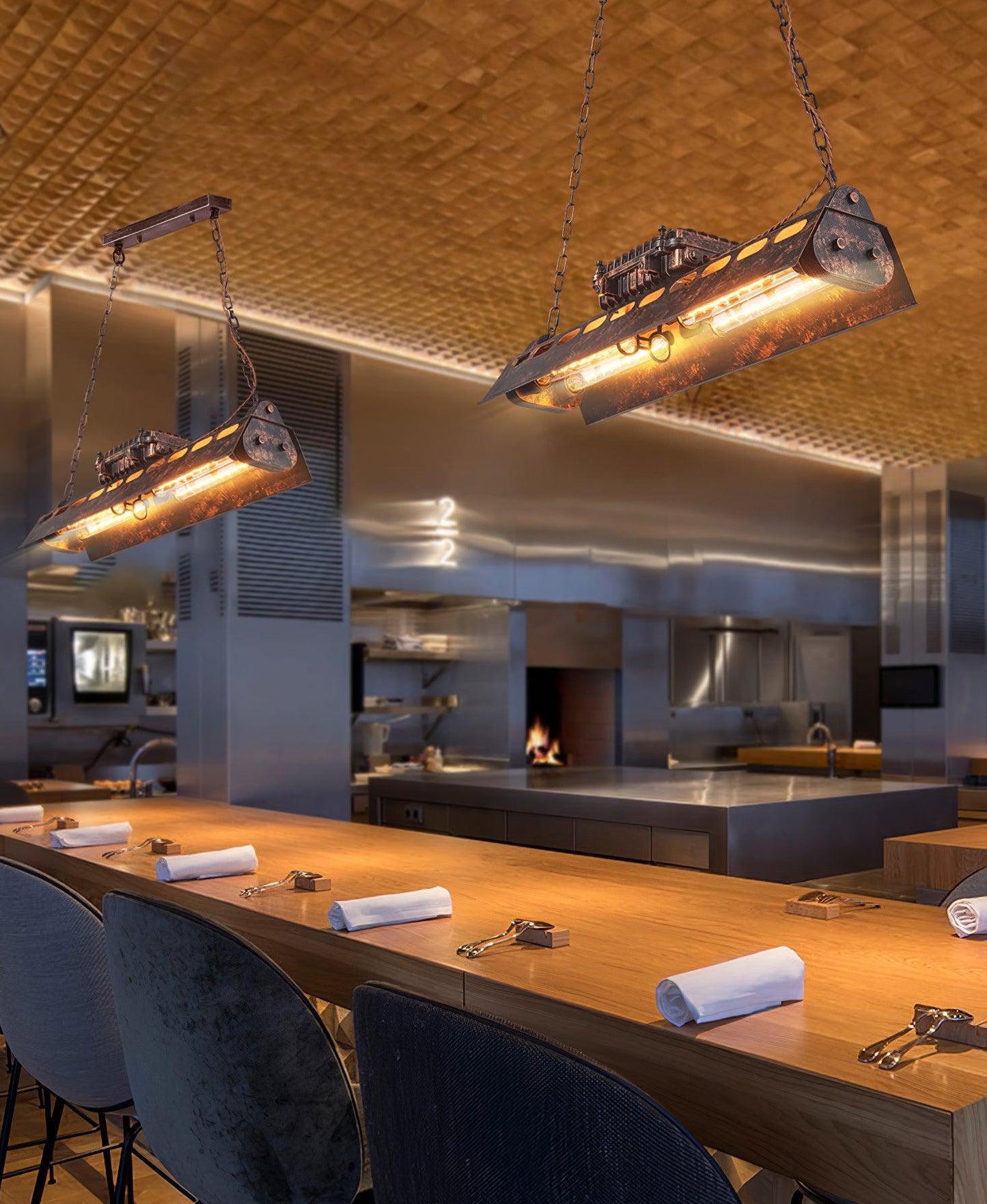 Industrial Steampunk Chandelier - YIOSI