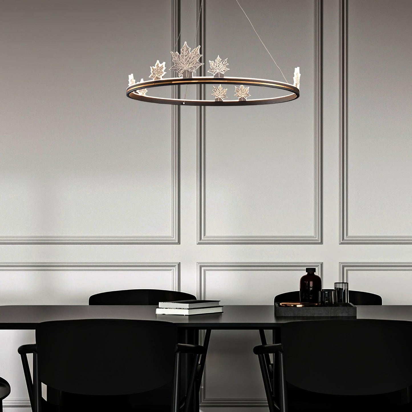 Ion Leaf Chandelier - YIOSI