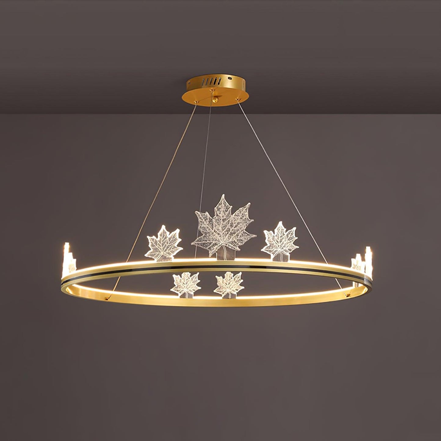 Ion Leaf Chandelier - YIOSI