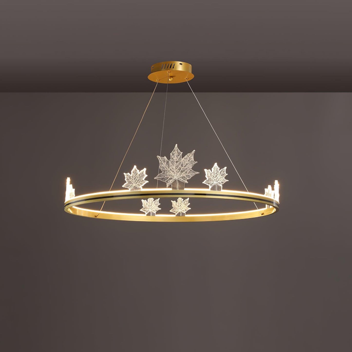 Ion Leaf Chandelier - YIOSI