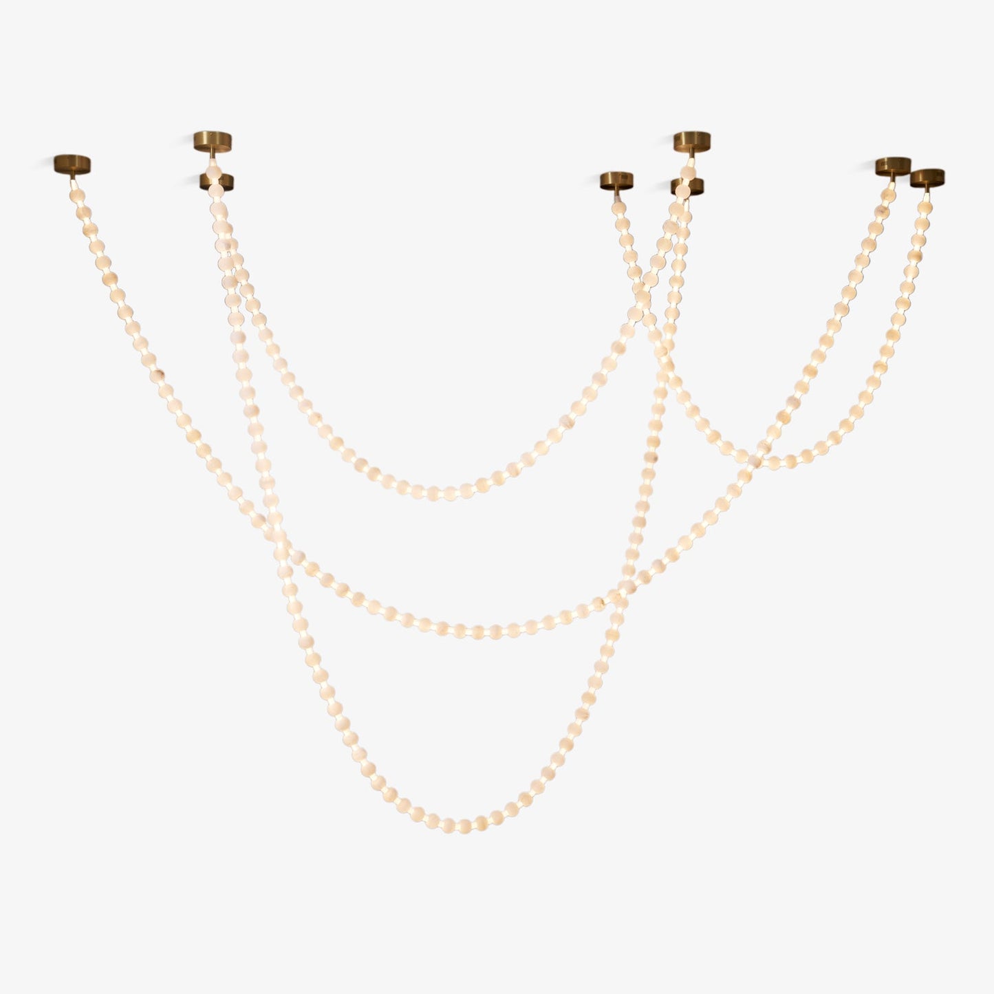 Alabaster Pearl Necklace Chandelier - YIOSI