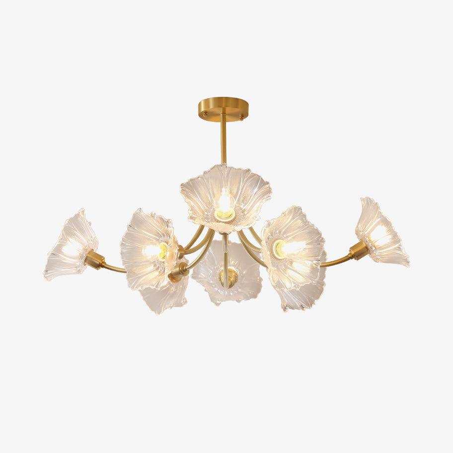 Kalin Flower Glass Chandelier - YIOSI