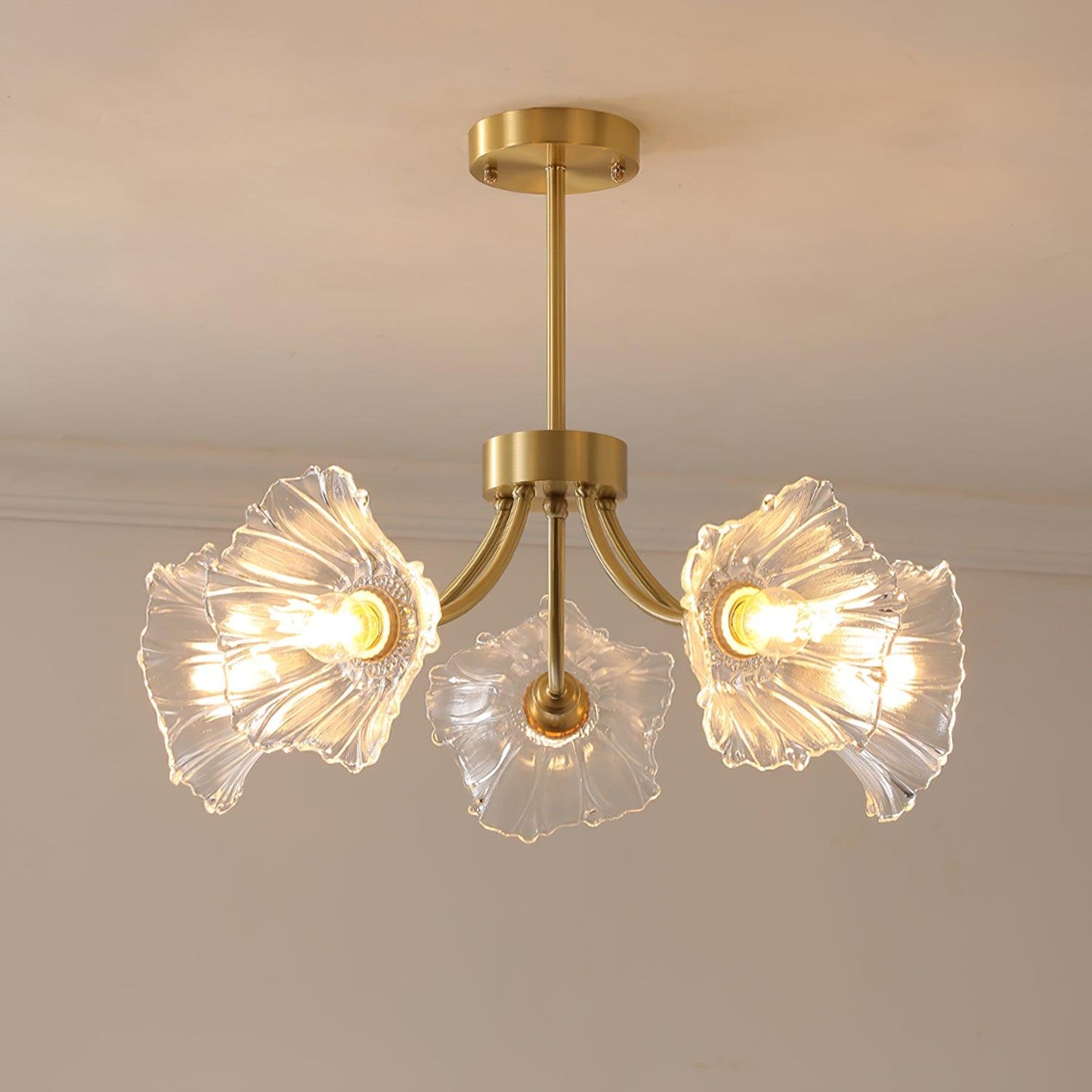 Kalin Flower Glass Chandelier - YIOSI