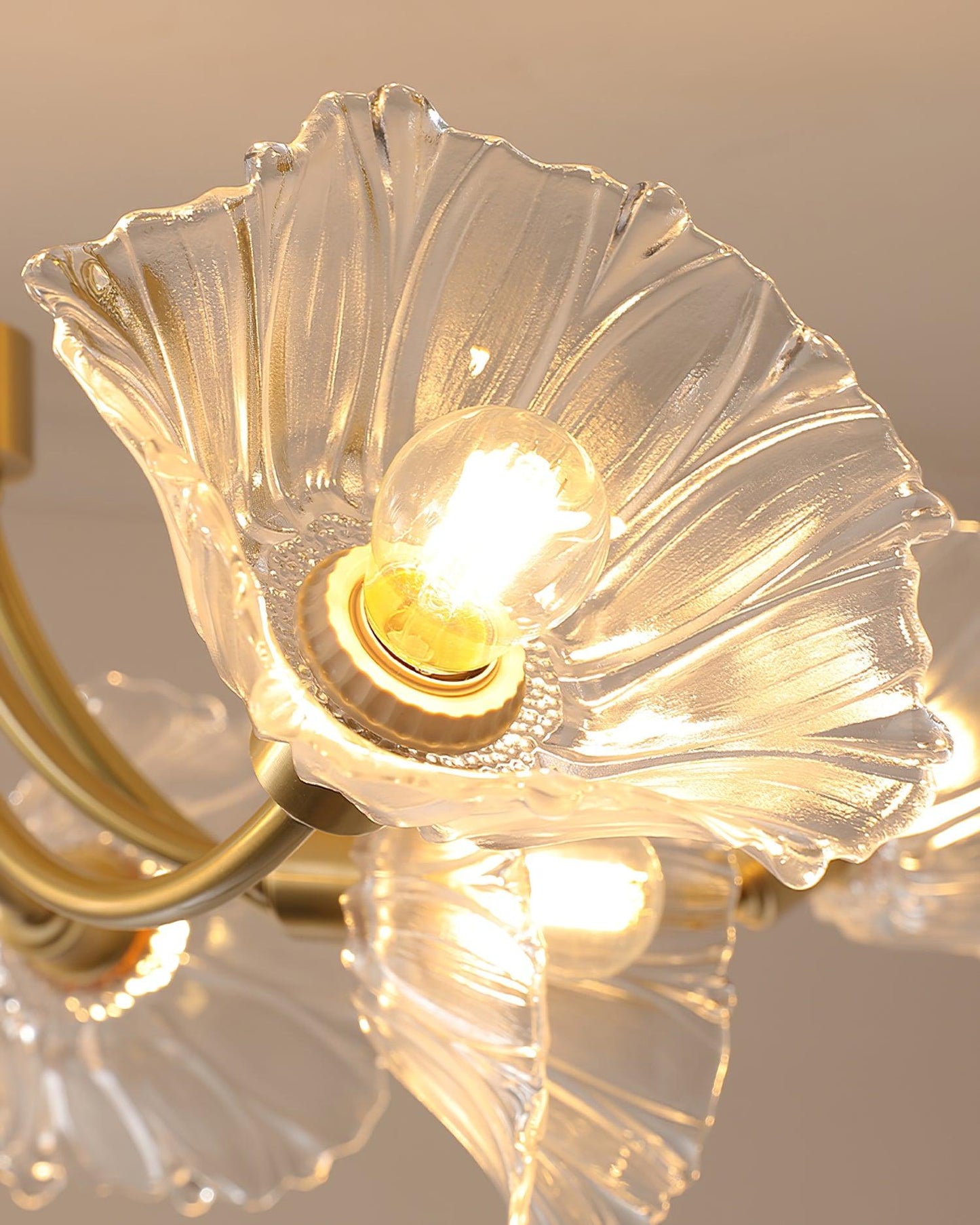 Kalin Flower Glass Chandelier - YIOSI