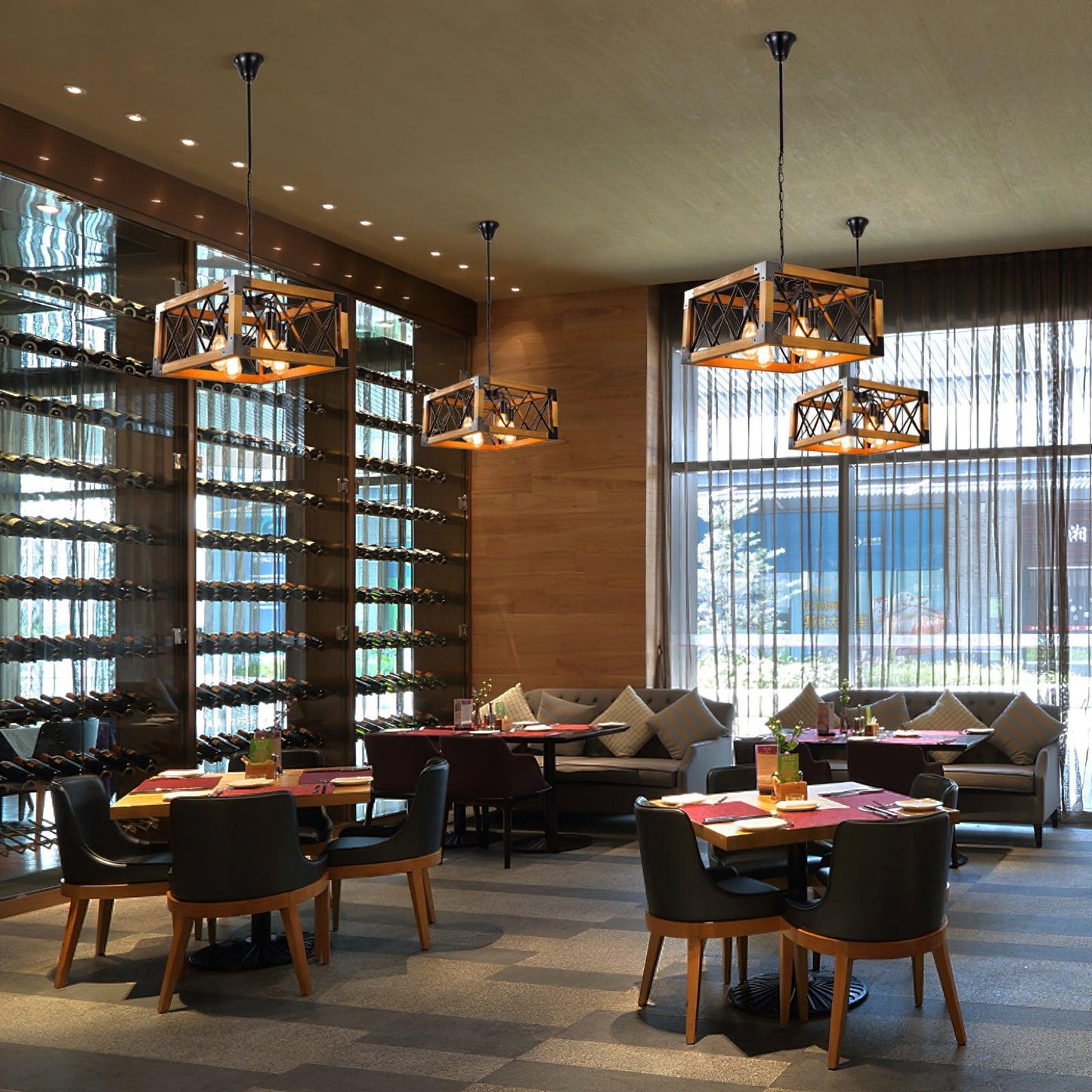 Kitchen Island Rectangle Chandelier - YIOSI