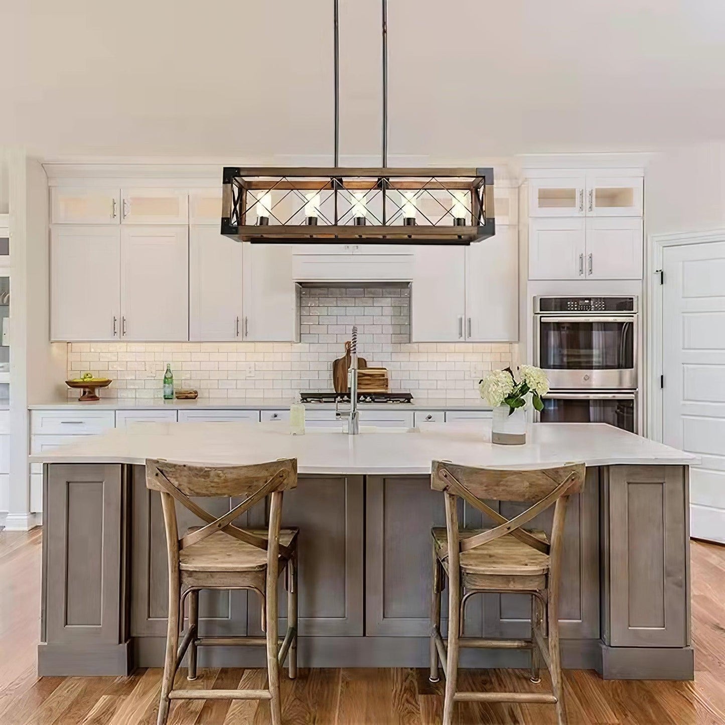 Kitchen Island Rectangle Chandelier - YIOSI