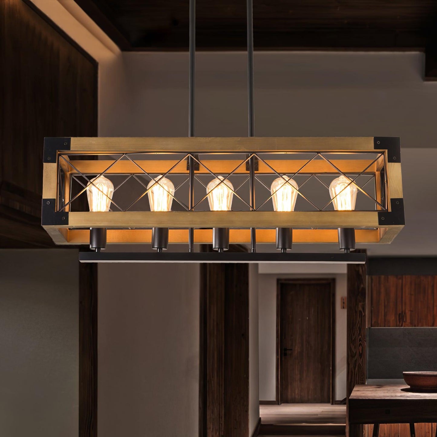 Kitchen Island Rectangle Chandelier - YIOSI