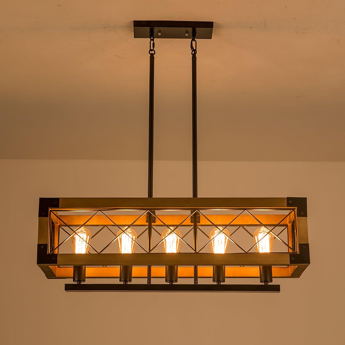 Kitchen Island Rectangle Chandelier - YIOSI