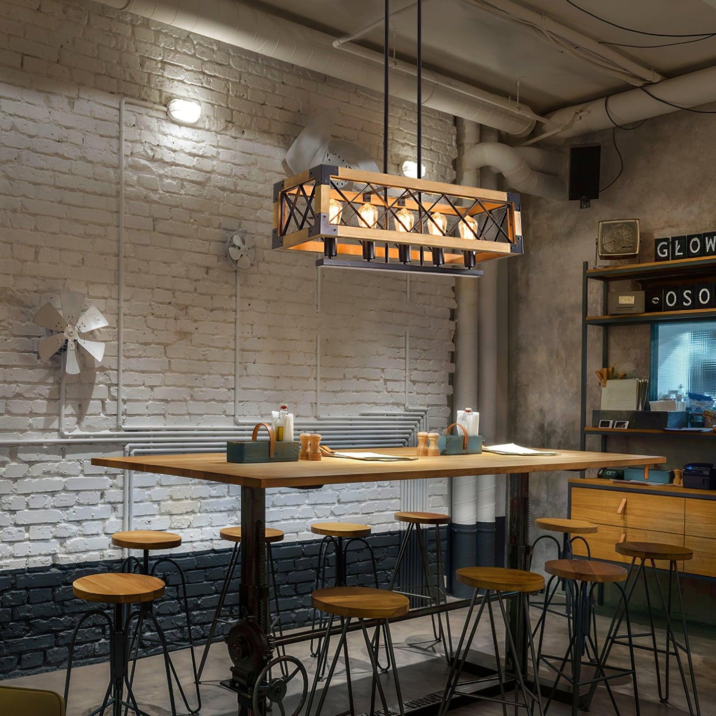 Kitchen Island Rectangle Chandelier - YIOSI
