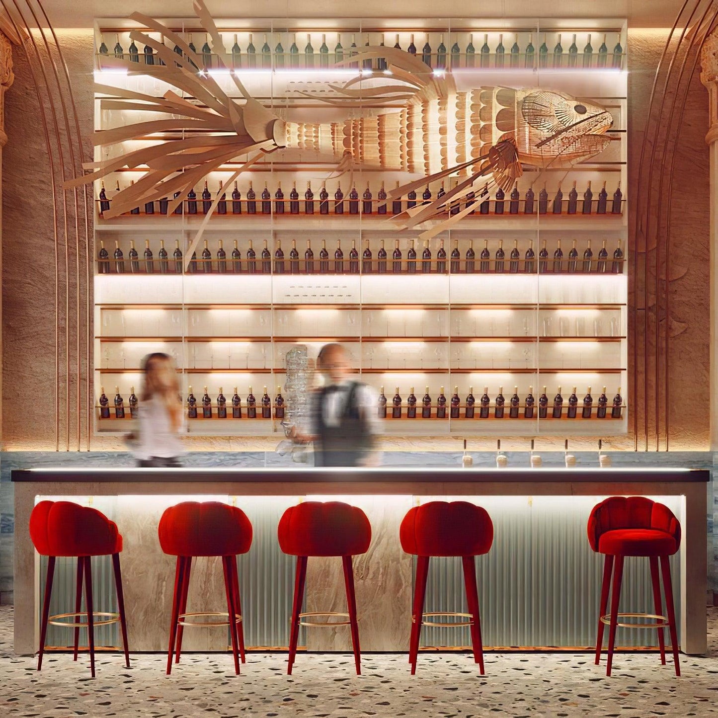 Koi Chandelier - YIOSI