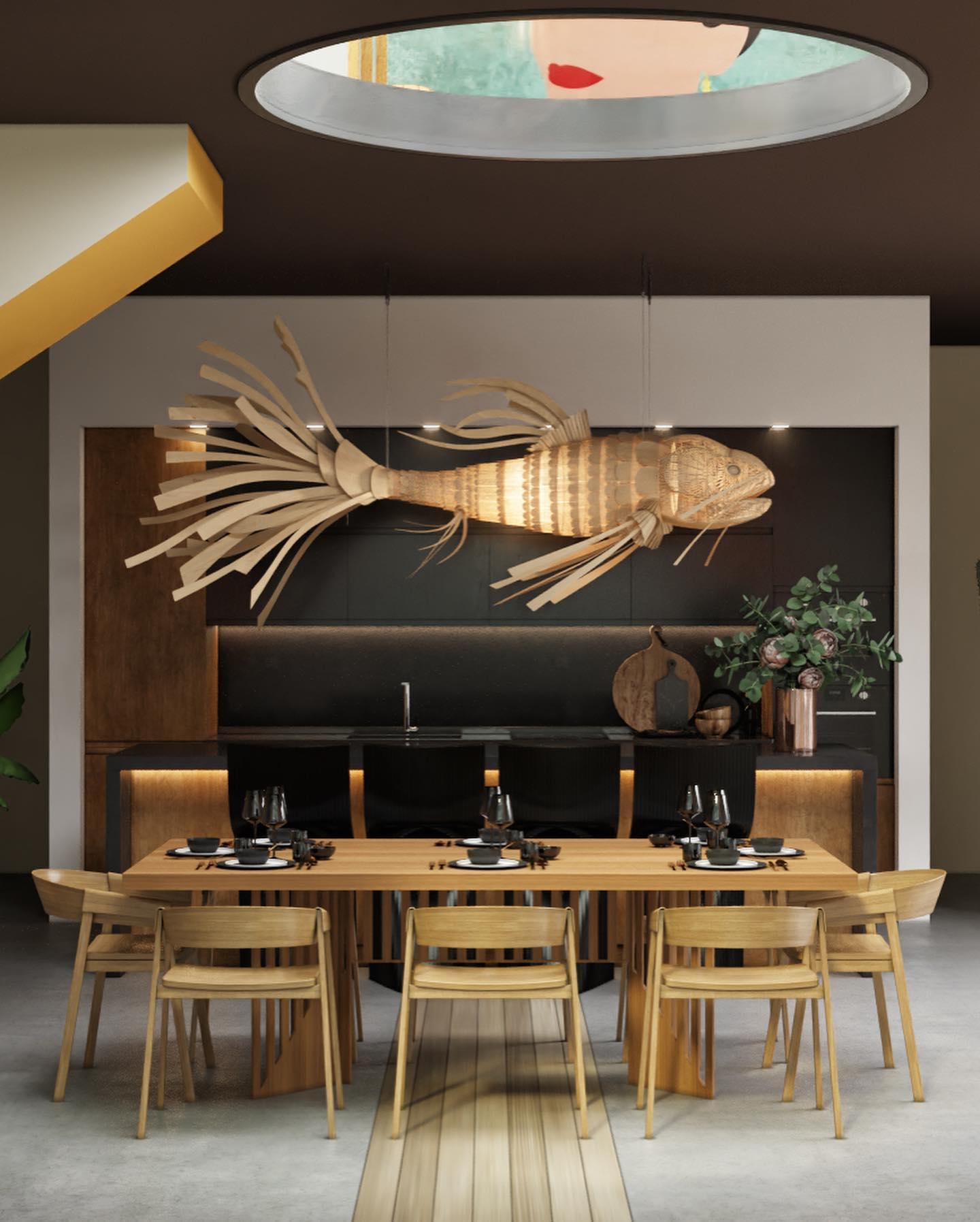 Koi Chandelier - YIOSI