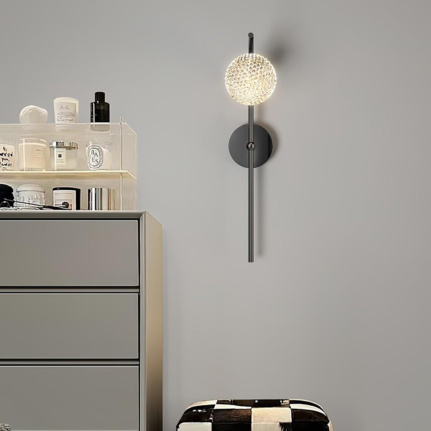 Ksovv Crystal Wall Lamp - YIOSI