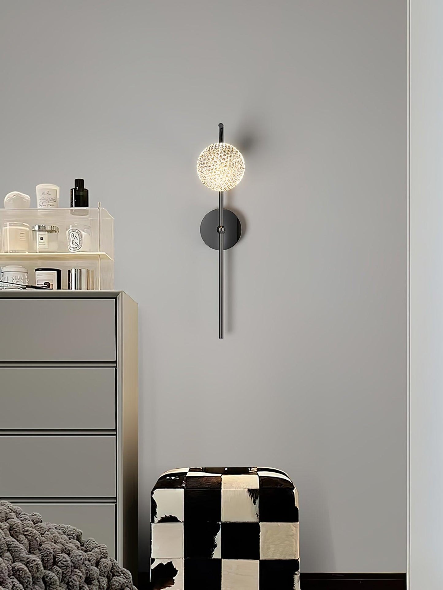Ksovv Crystal Wall Lamp - YIOSI