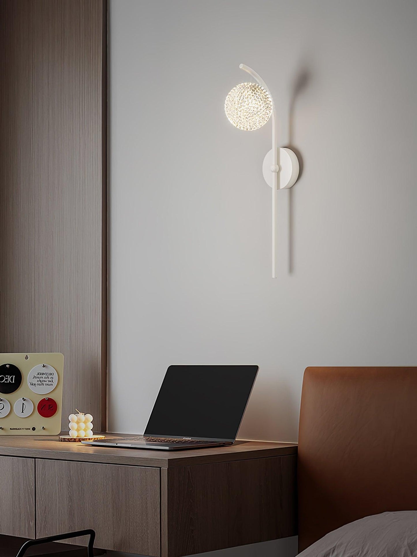Ksovv Crystal Wall Lamp - YIOSI