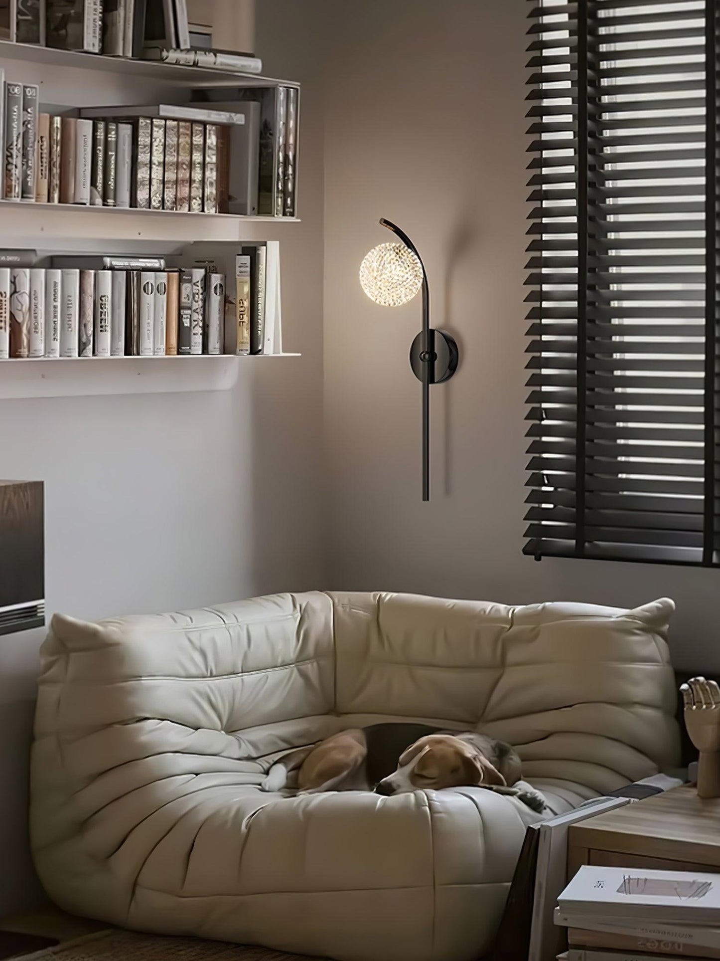Ksovv Crystal Wall Lamp - YIOSI