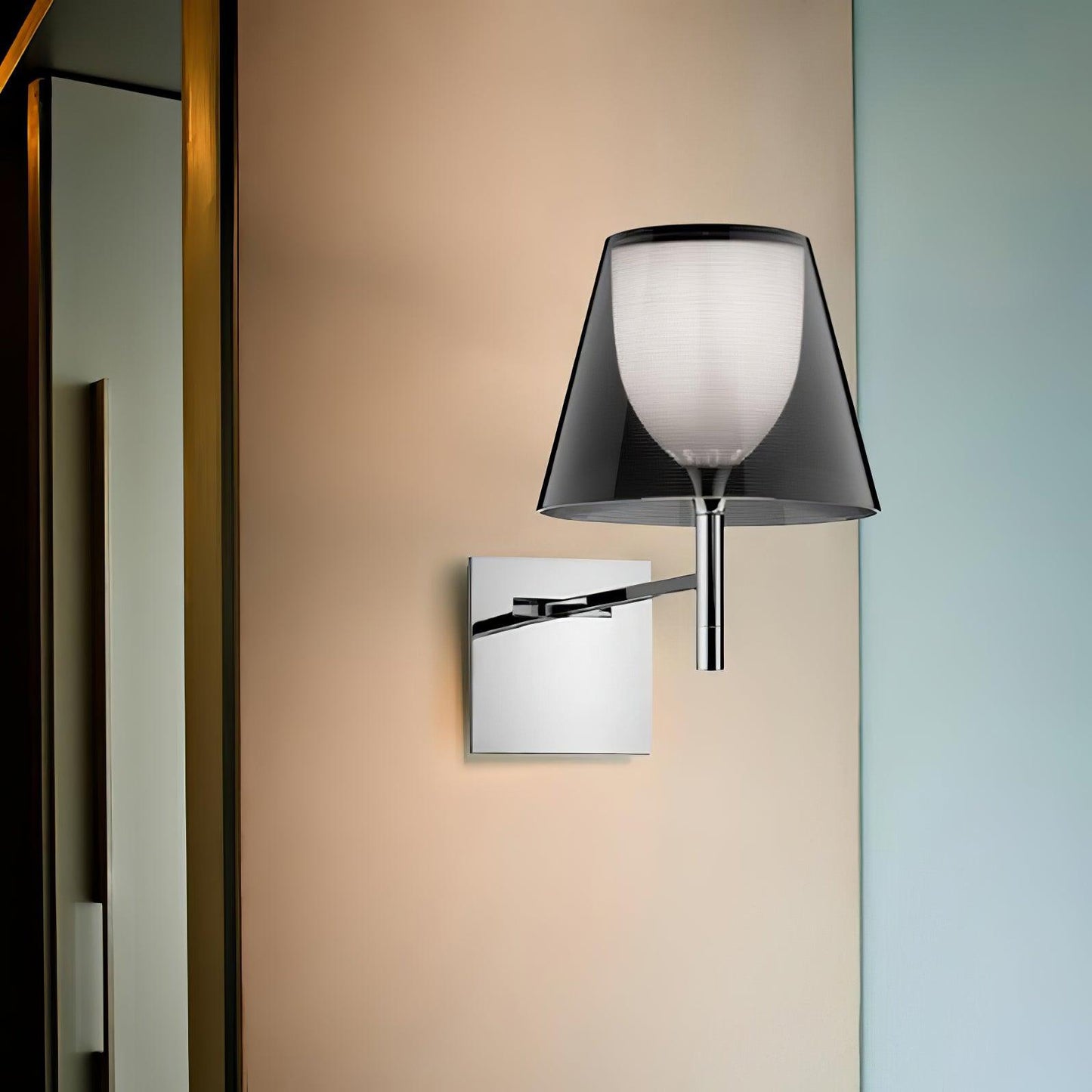 Chrome Prism Wall Lamp - YIOSI