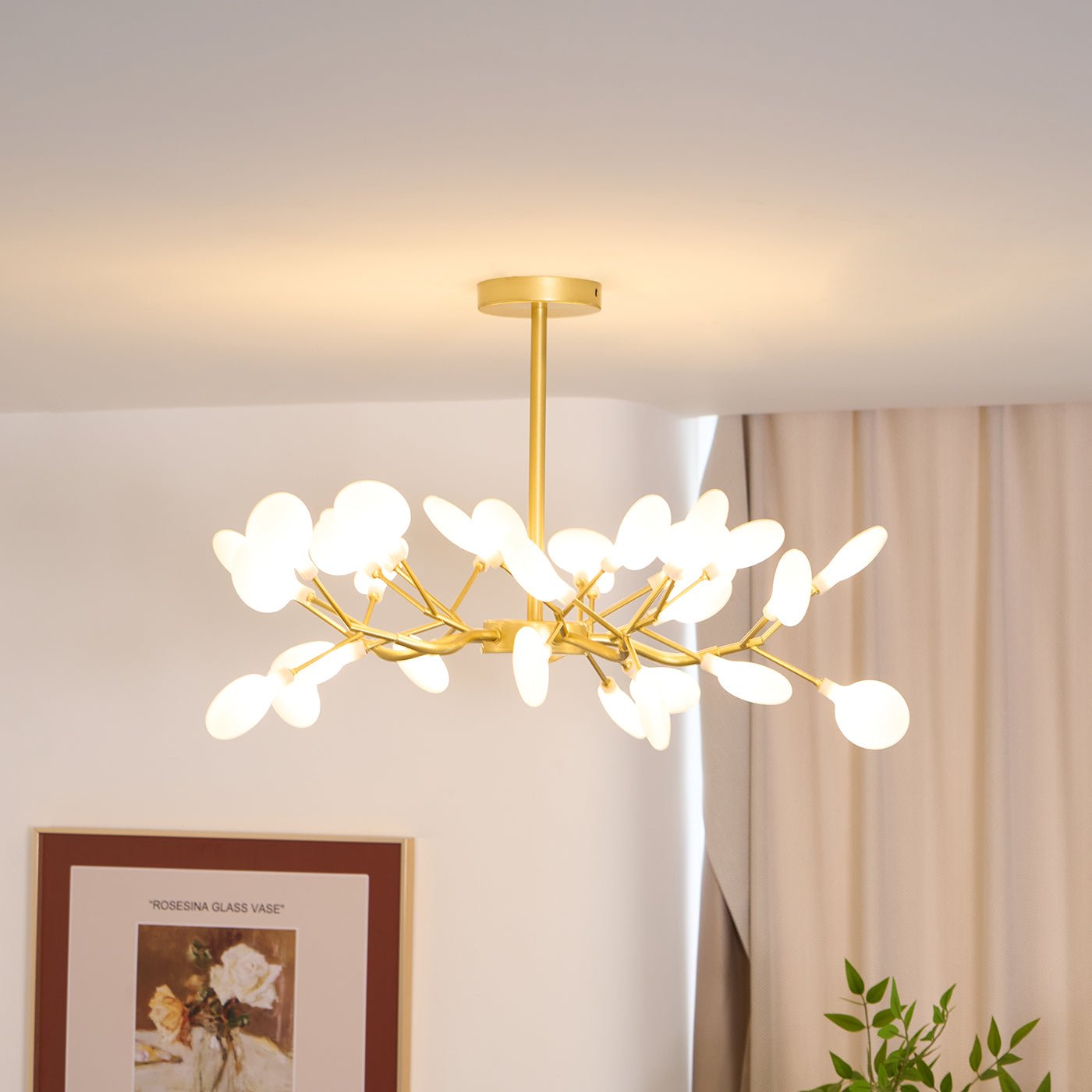 LED Firefly Sputnik Chandelier - YIOSI