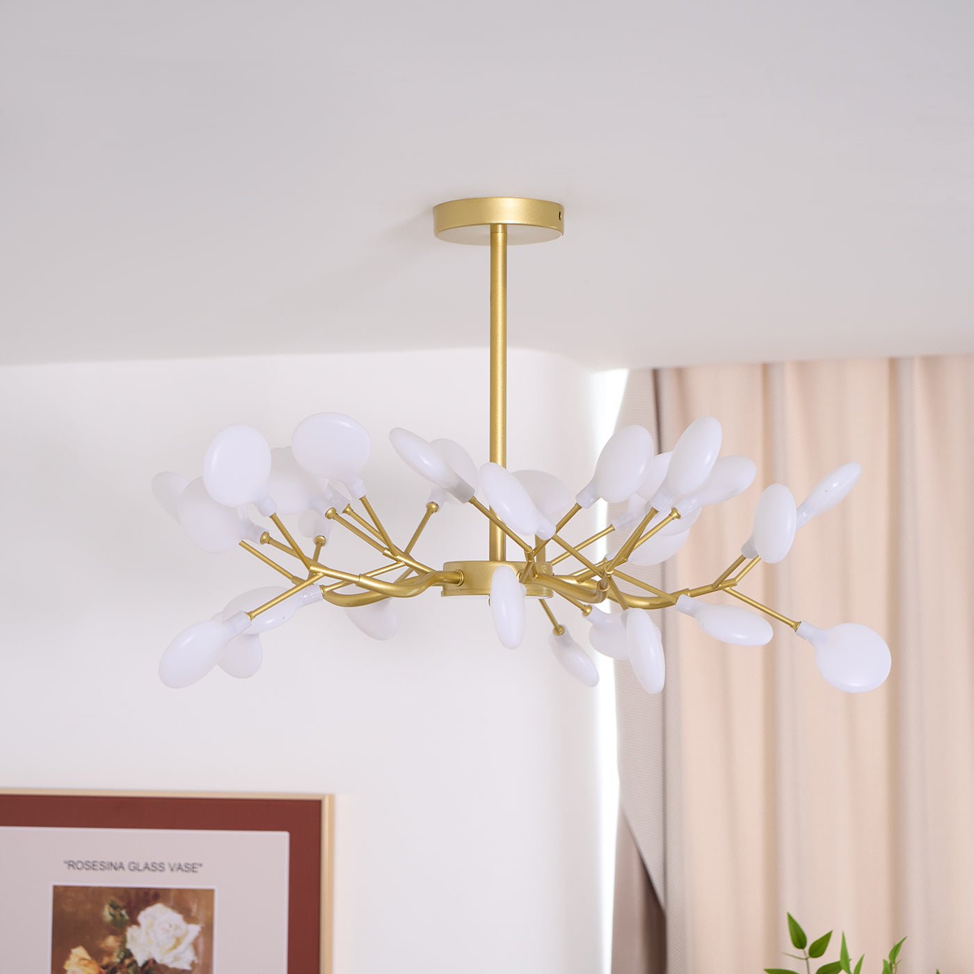 LED Firefly Sputnik Chandelier - YIOSI
