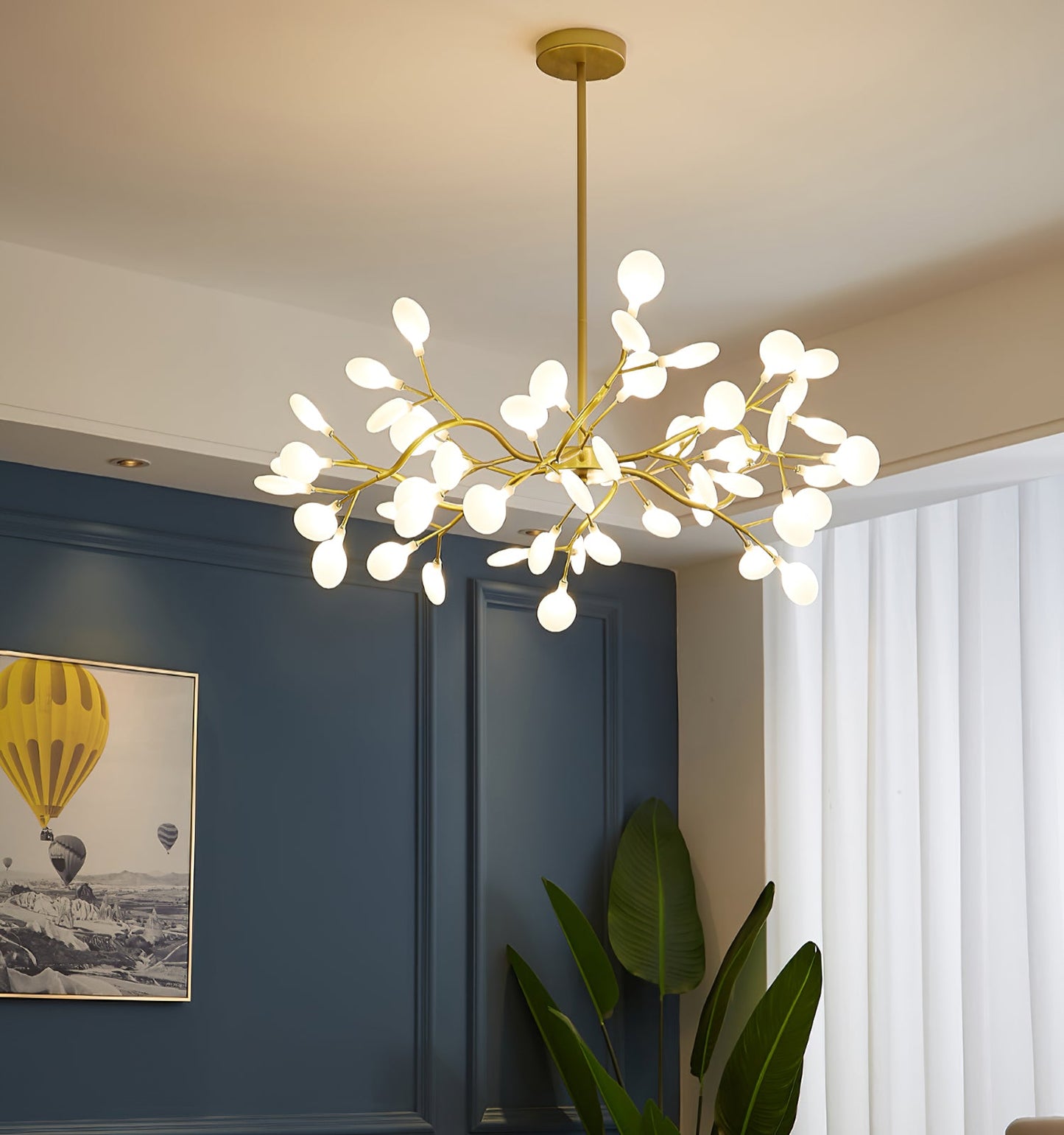 LED Firefly Sputnik Chandelier - YIOSI
