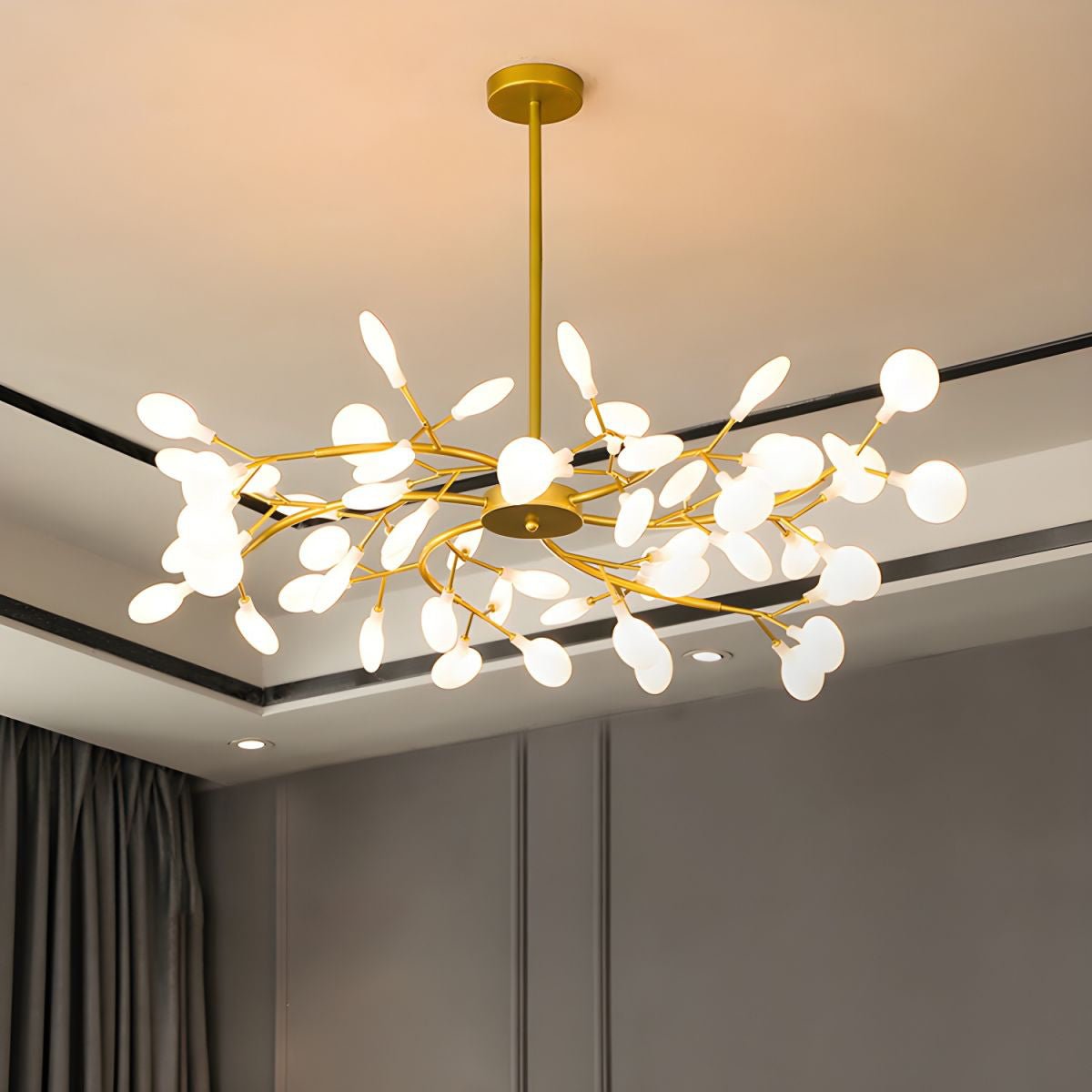 LED Firefly Sputnik Chandelier - YIOSI