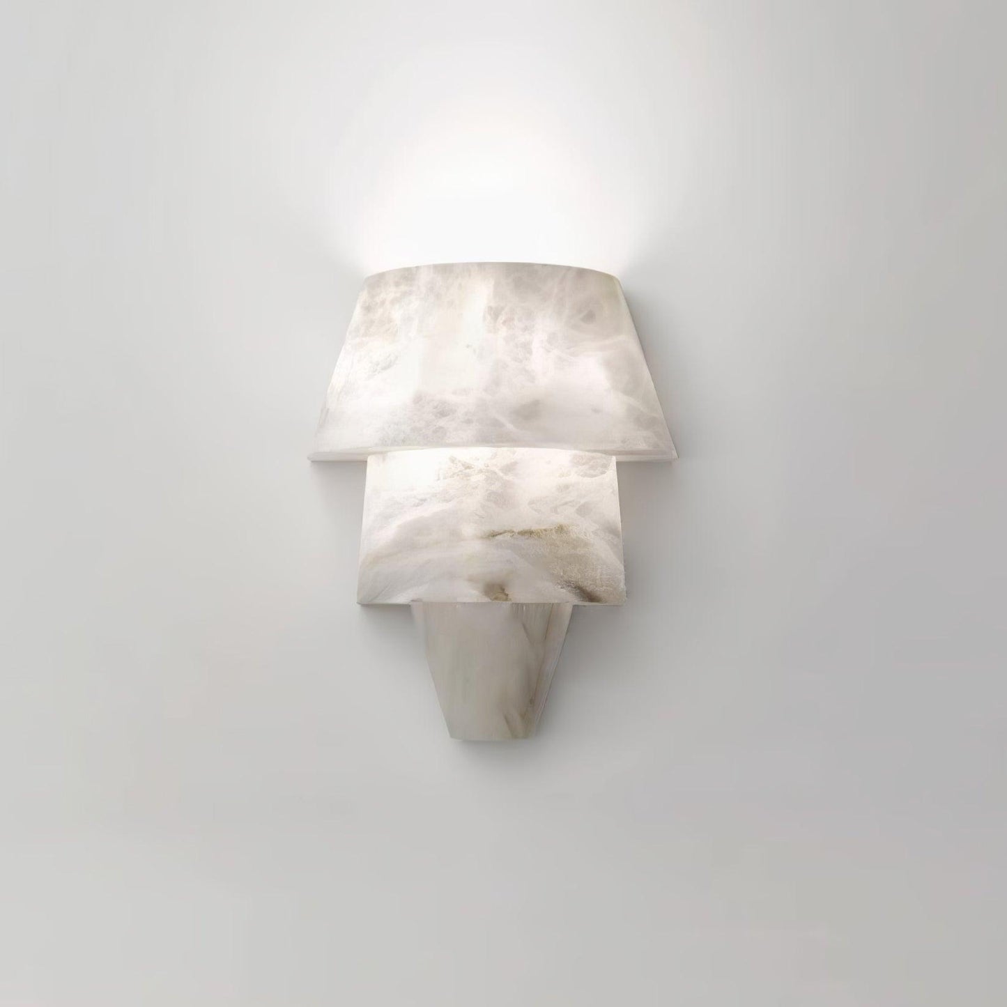 Vakkerlight Alabaster Laboratory Wall Light – Modern Geometric Sconce