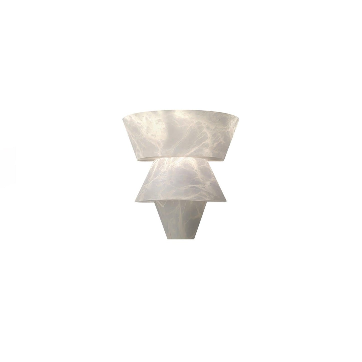 Vakkerlight Alabaster Laboratory Wall Light – Modern Geometric Sconce
