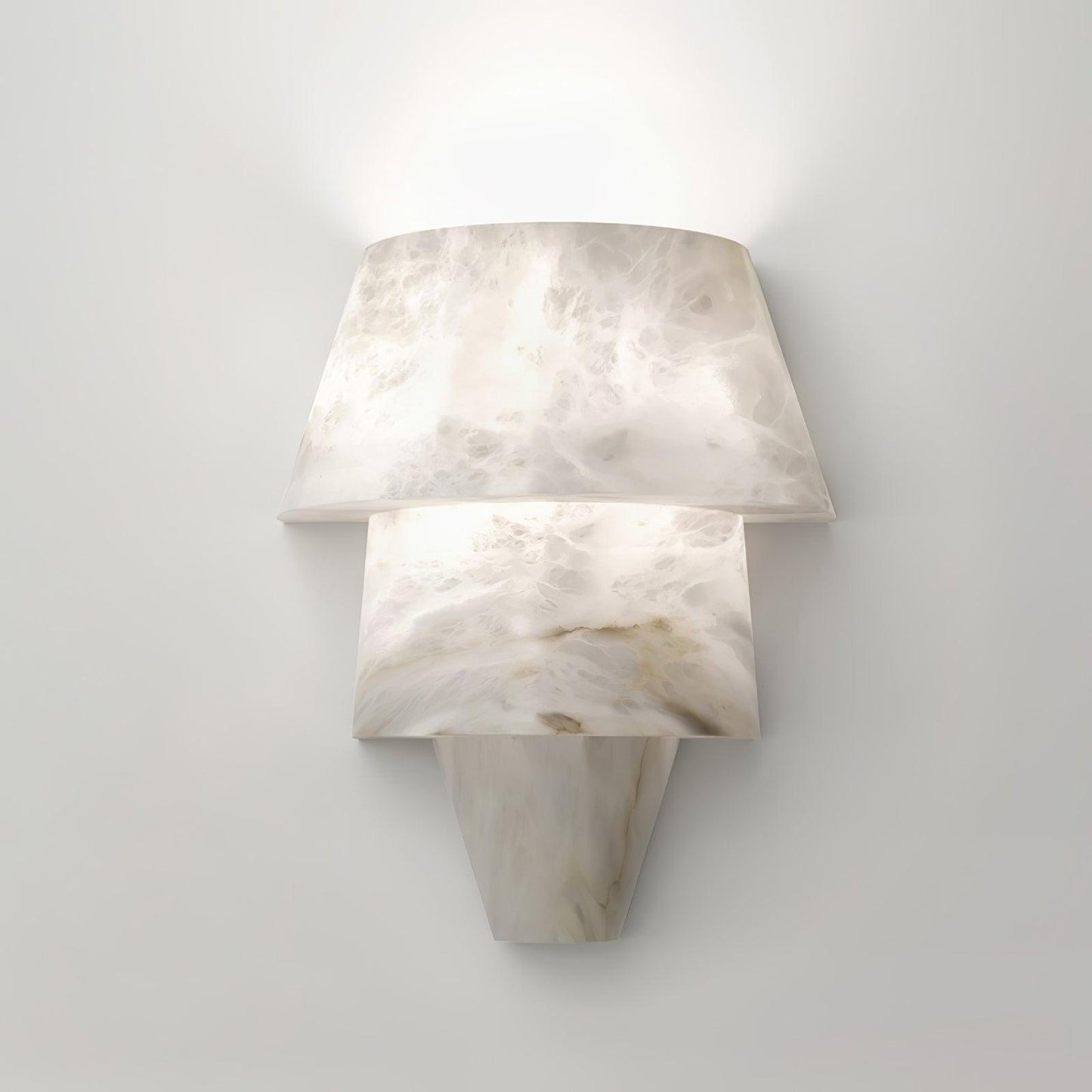 Vakkerlight Alabaster Laboratory Wall Light – Modern Geometric Sconce