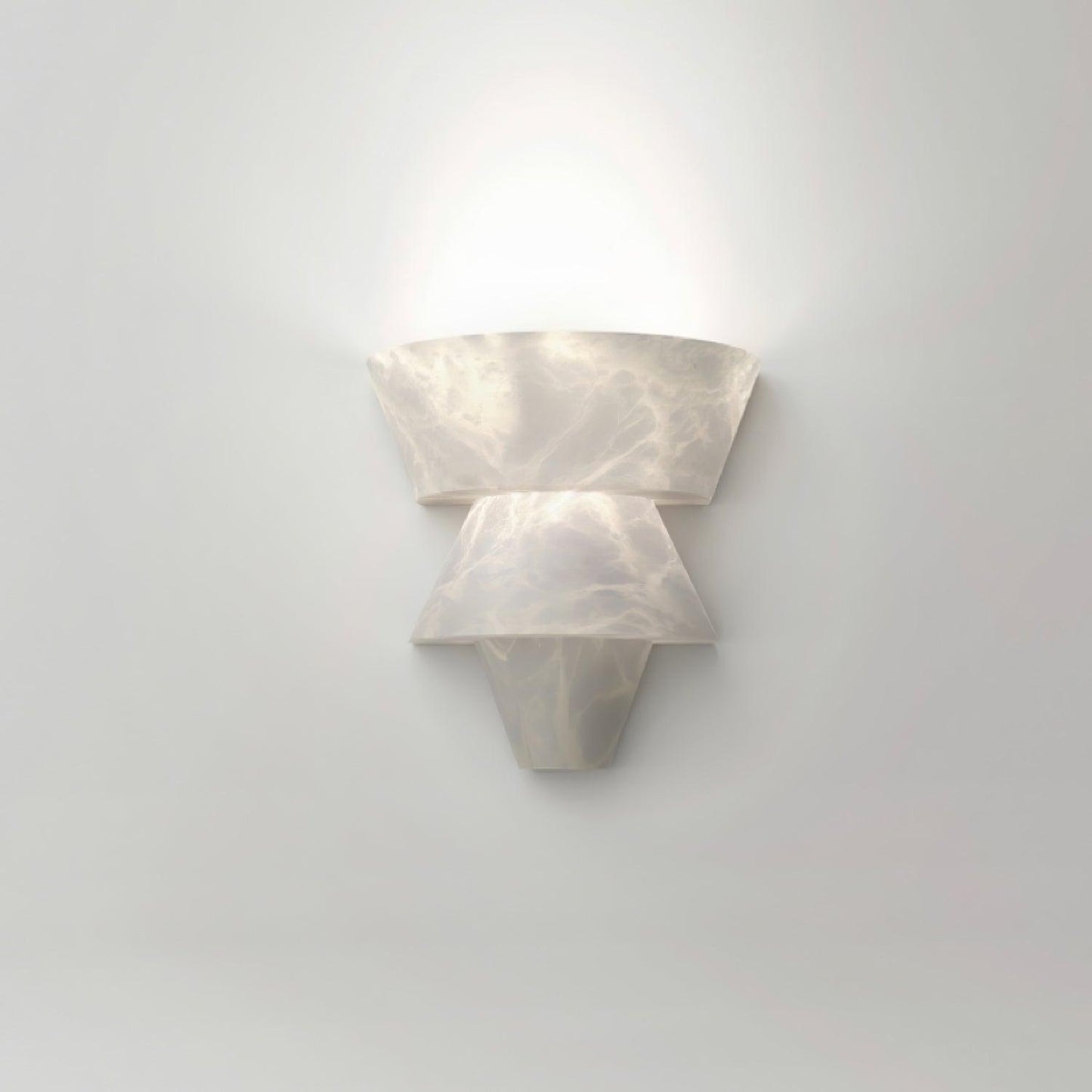 Vakkerlight Alabaster Laboratory Wall Light – Modern Geometric Sconce