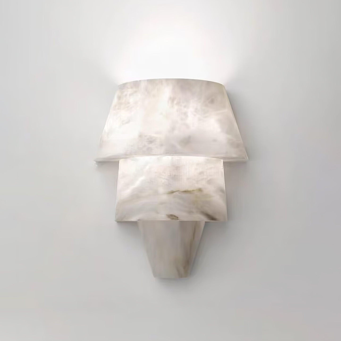 Vakkerlight Alabaster Laboratory Wall Light – Modern Geometric Sconce