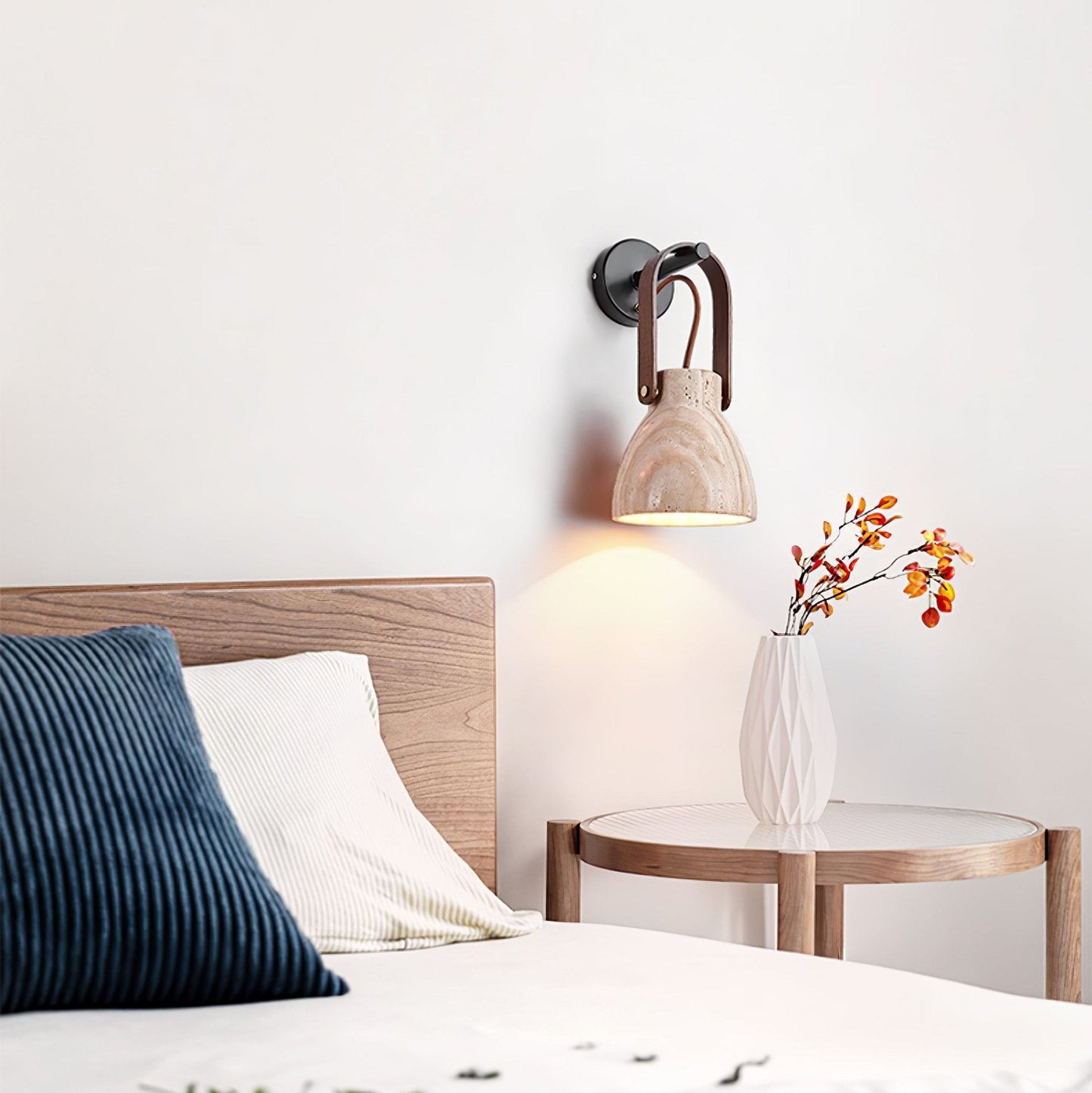 Lanta Arc Stone Sconce - YIOSI