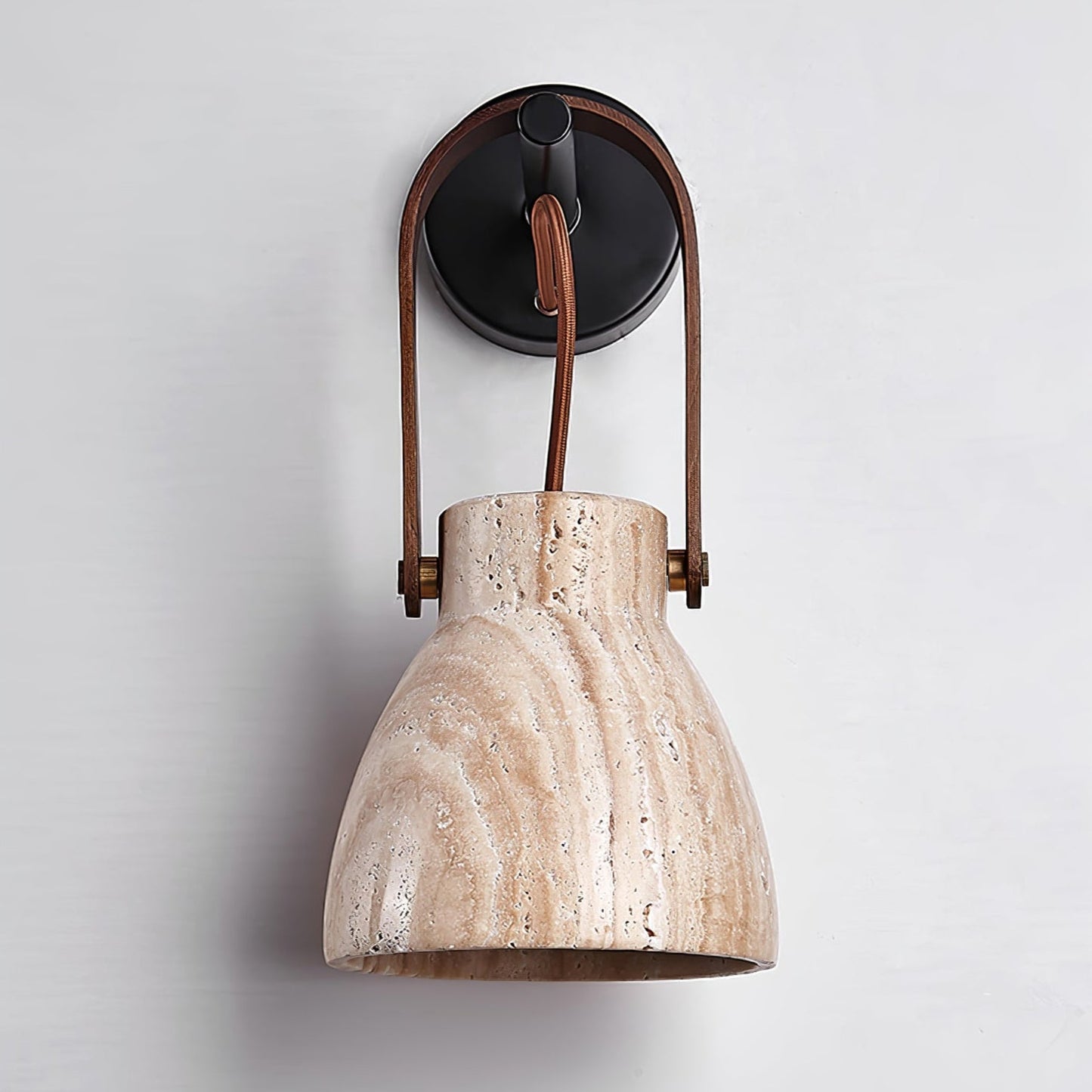 Lanta Arc Stone Sconce - YIOSI