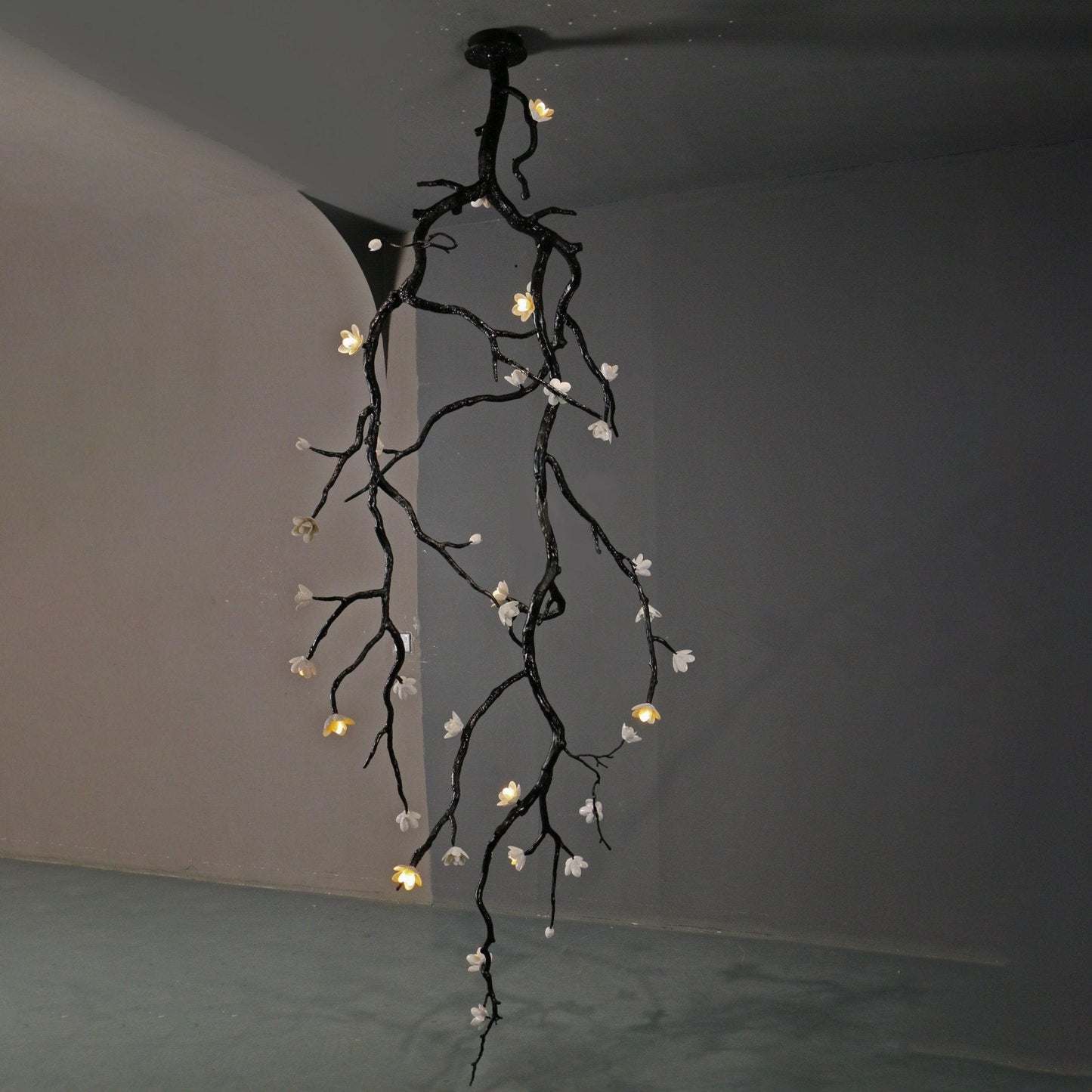 Large Long Branch Flower Chandelier - YIOSI