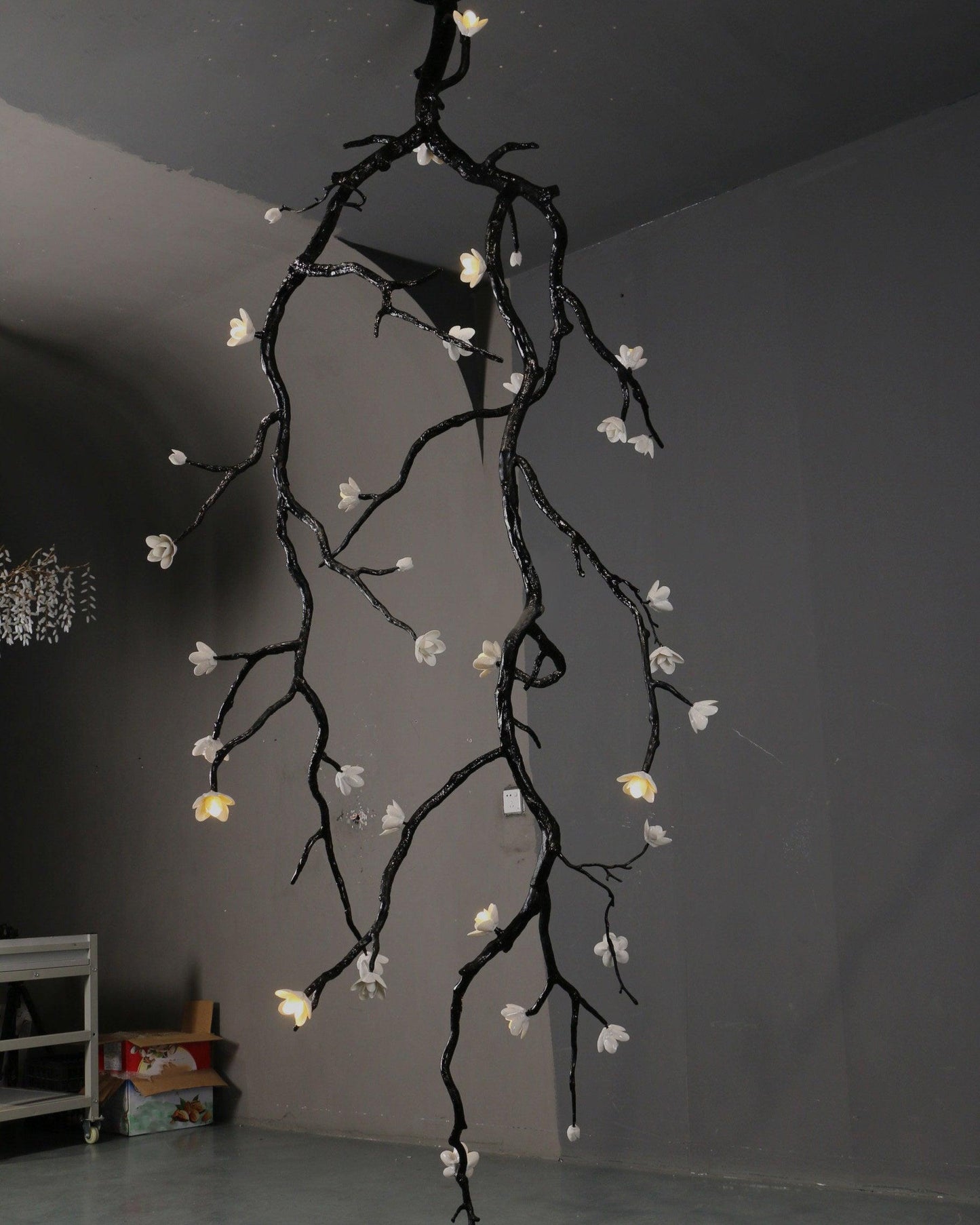 Large Long Branch Flower Chandelier - YIOSI