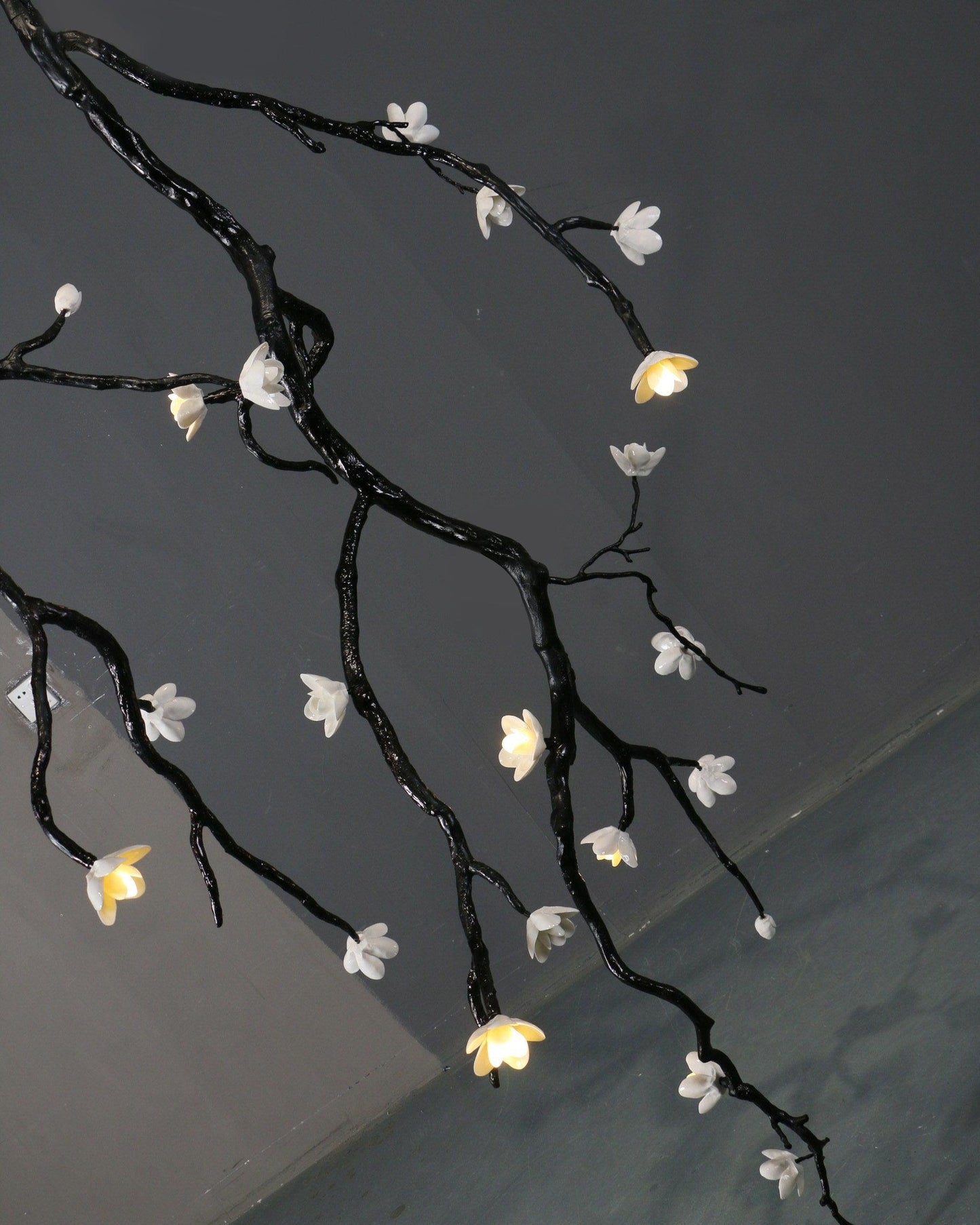 Large Long Branch Flower Chandelier - YIOSI