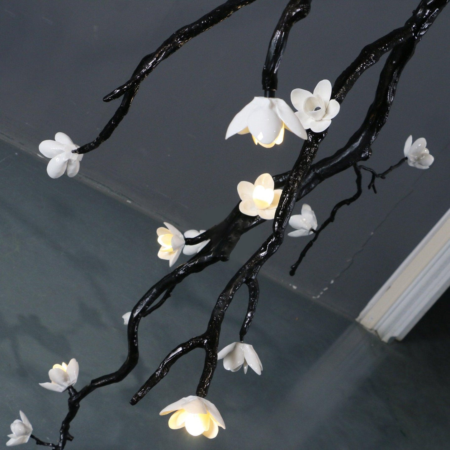 Large Long Branch Flower Chandelier - YIOSI