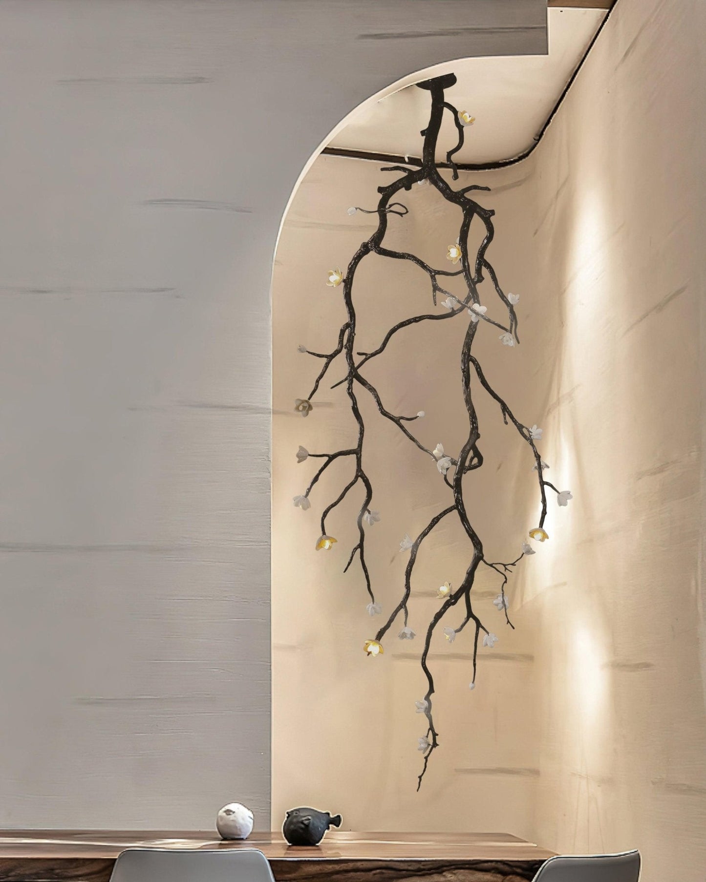 Large Long Branch Flower Chandelier - YIOSI