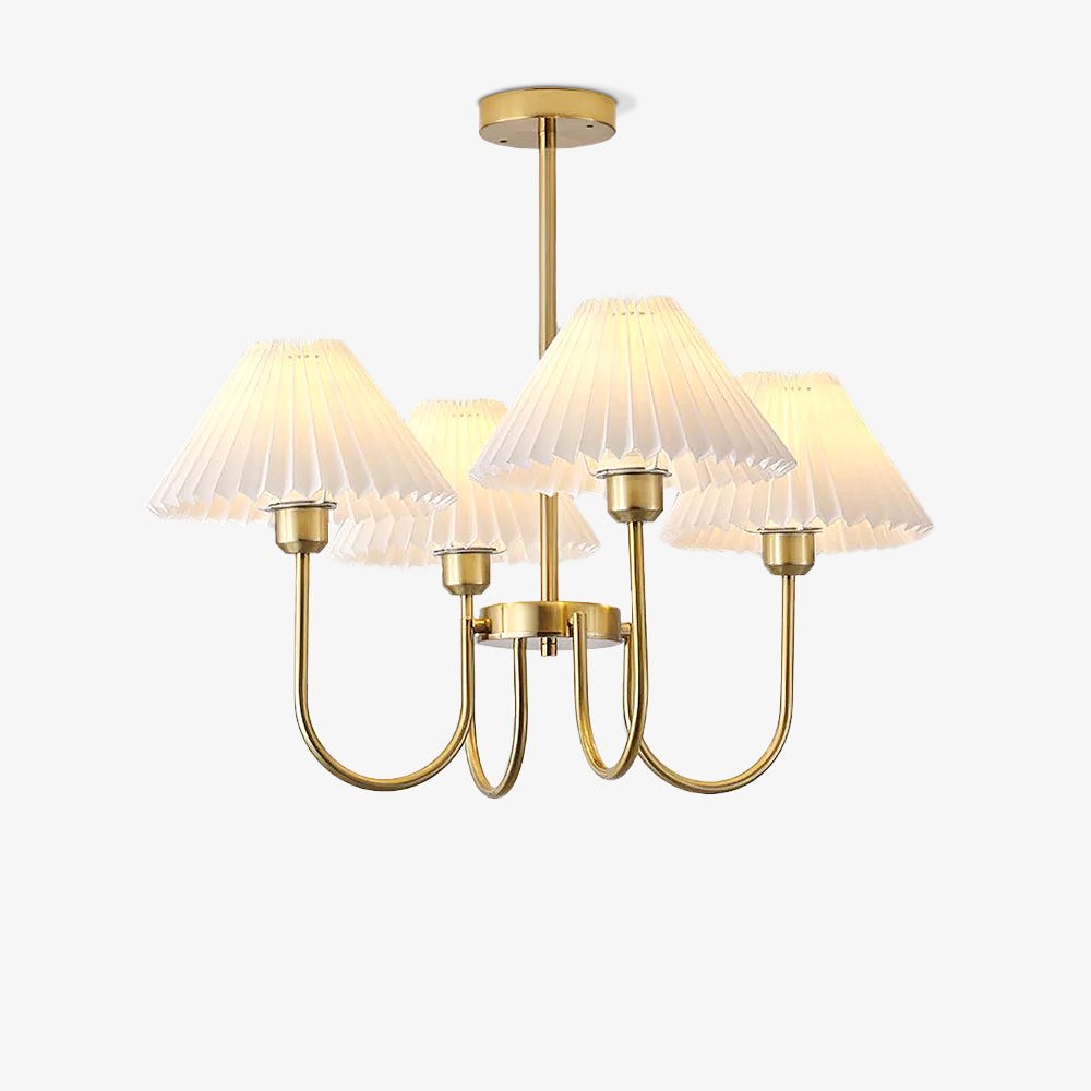 Lenore Pleated Chandelier - YIOSI