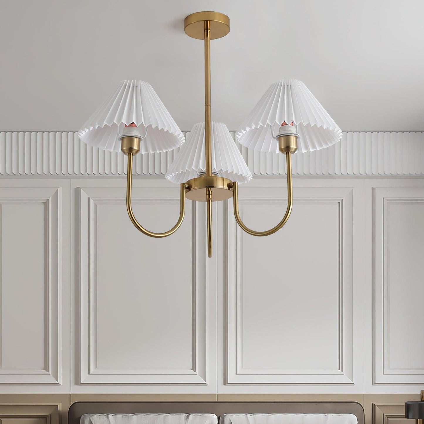 Lenore Pleated Chandelier - YIOSI