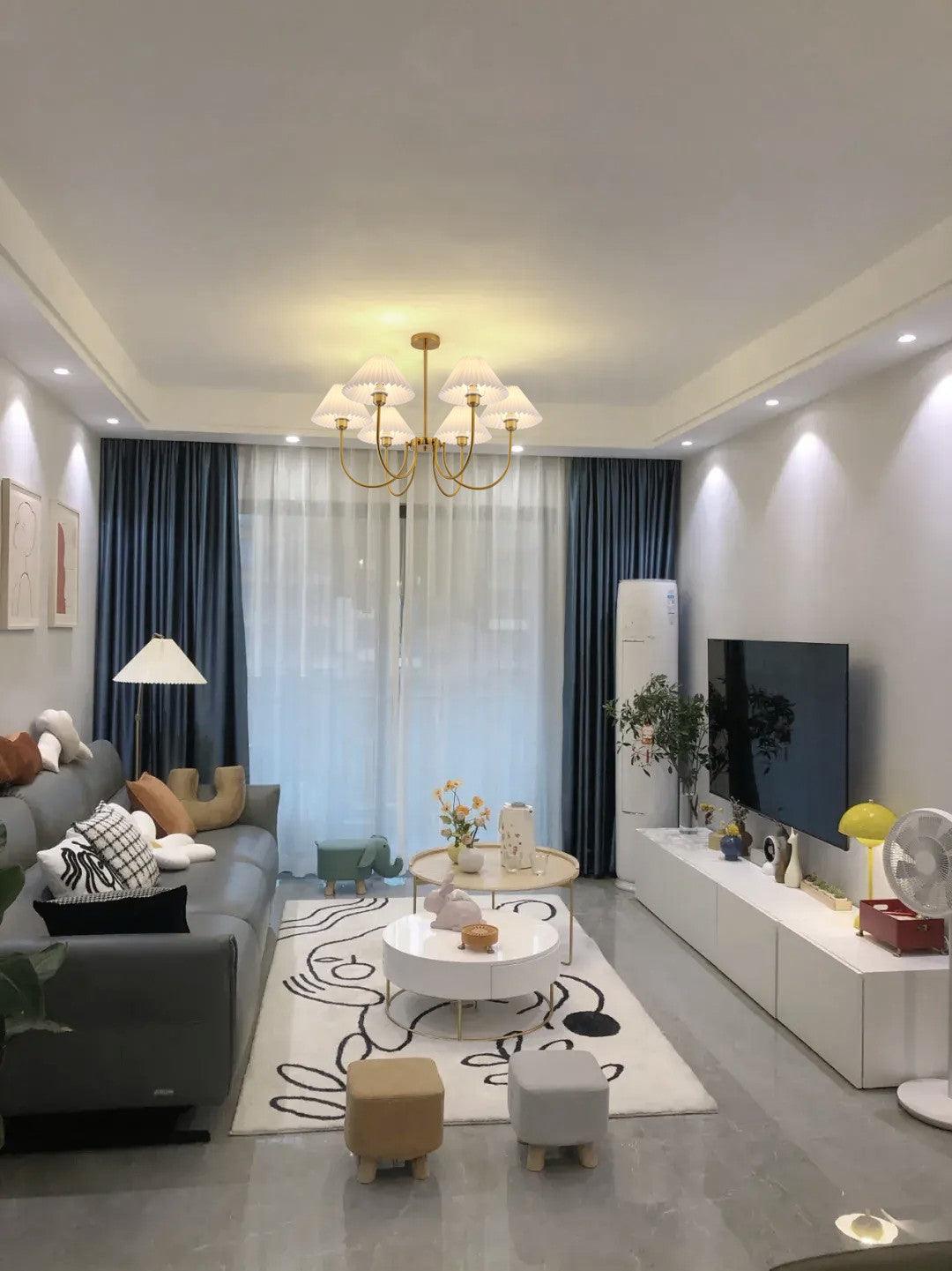 Lenore Pleated Chandelier - YIOSI