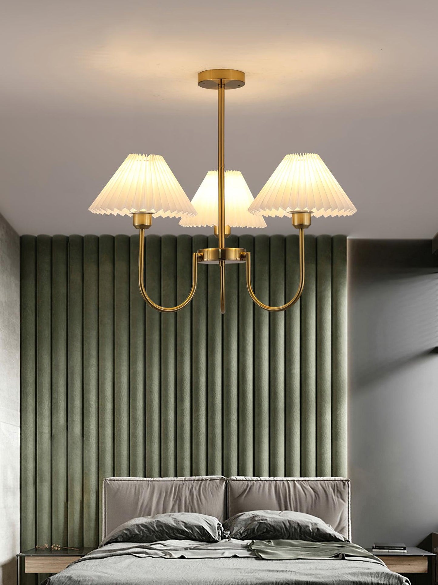 Lenore Pleated Chandelier - YIOSI