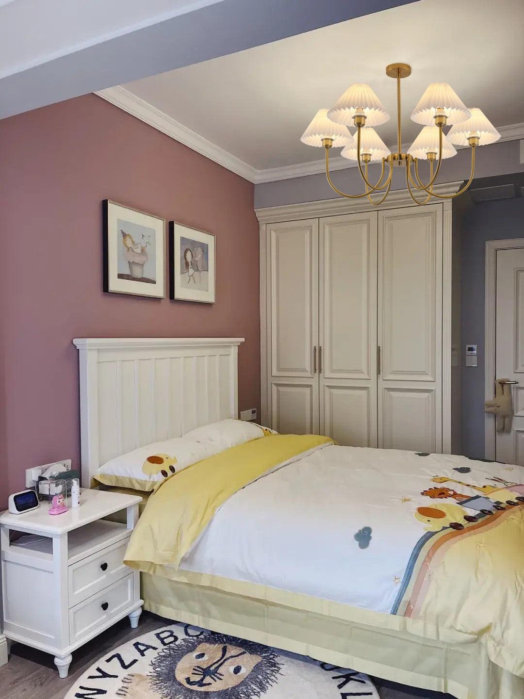 Lenore Pleated Chandelier - YIOSI