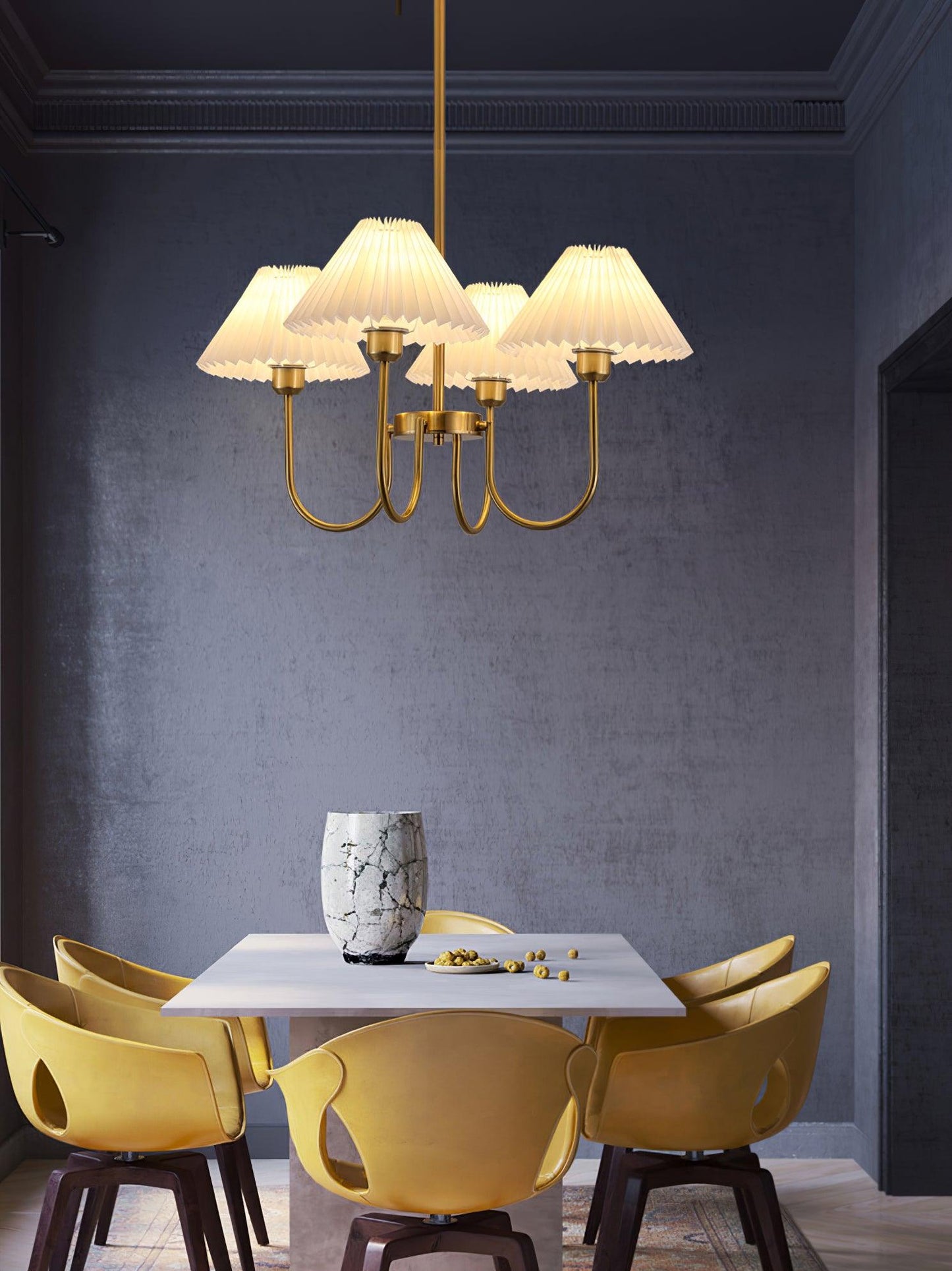 Lenore Pleated Chandelier - YIOSI
