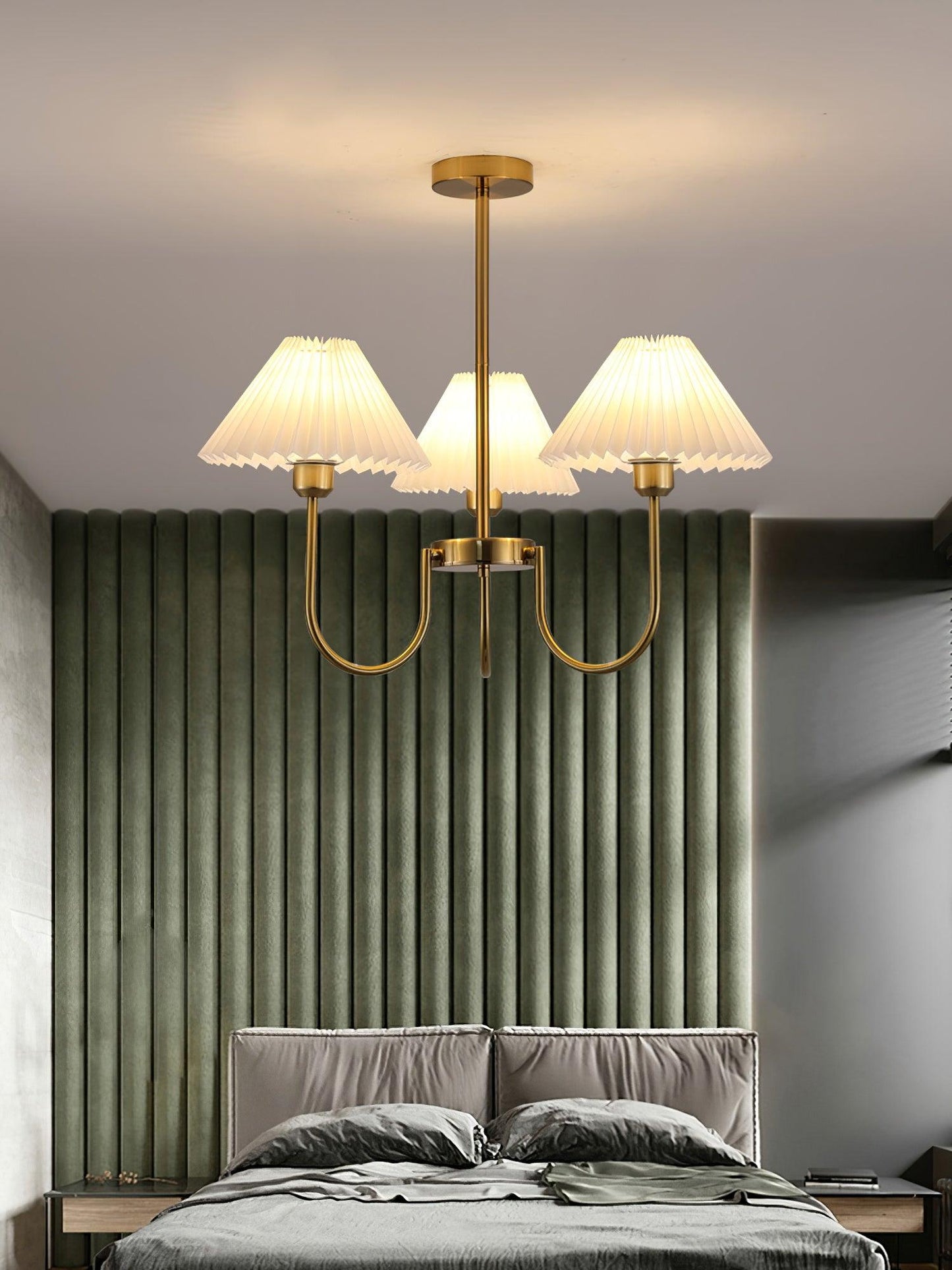 Lenore Pleated Chandelier - YIOSI