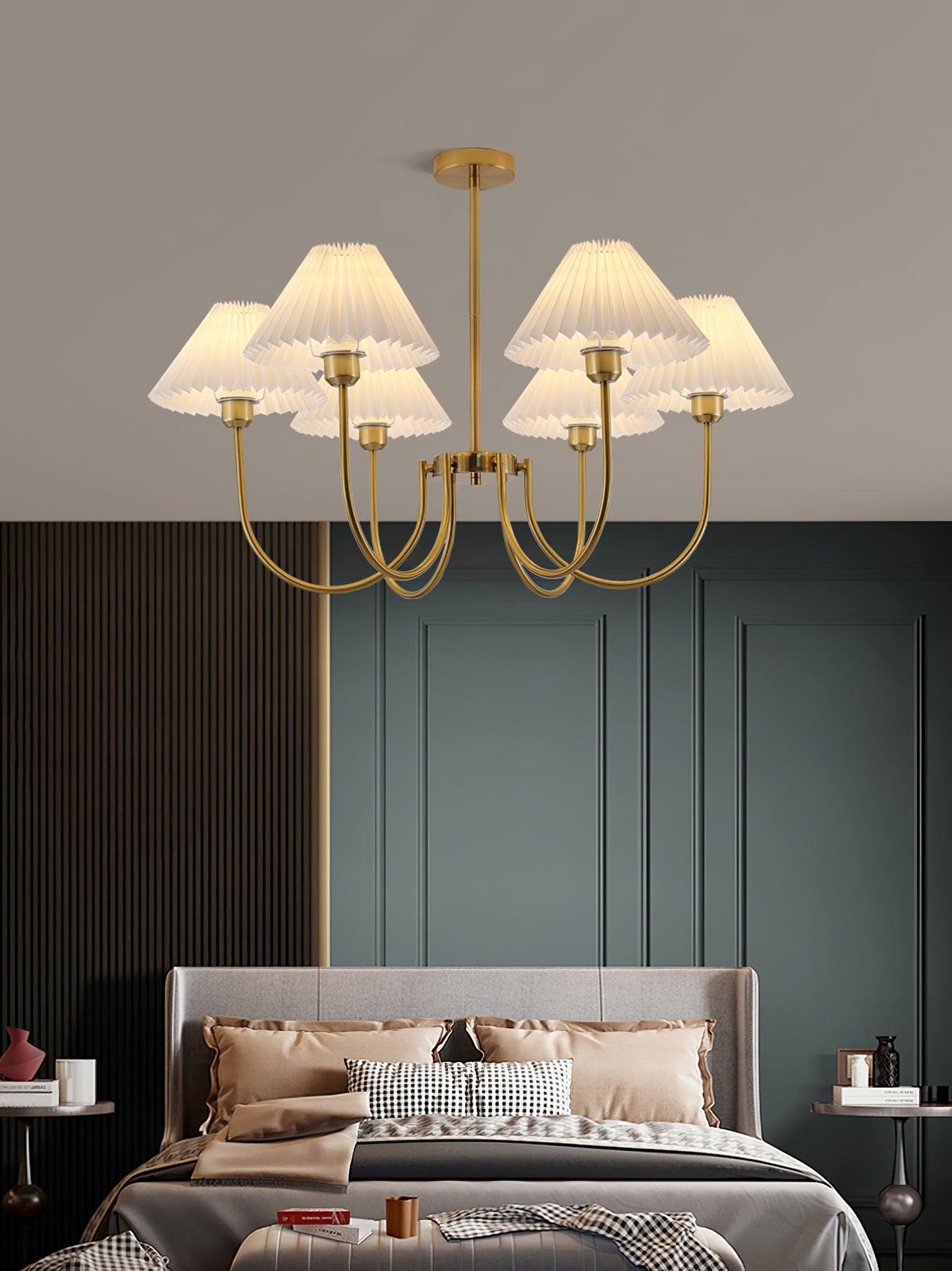 Lenore Pleated Chandelier - YIOSI