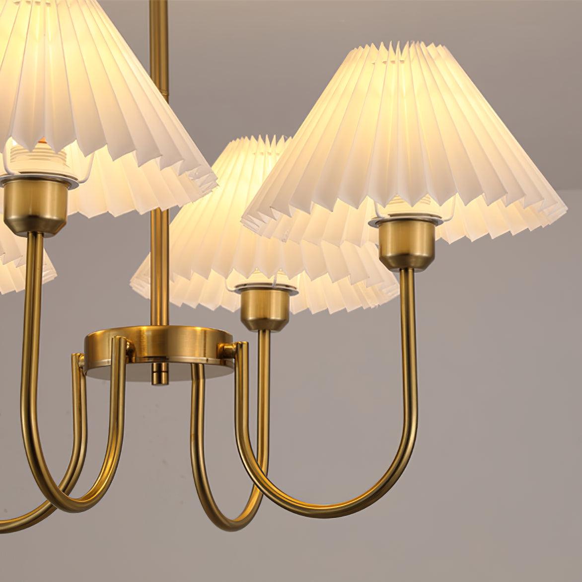Lenore Pleated Chandelier - YIOSI